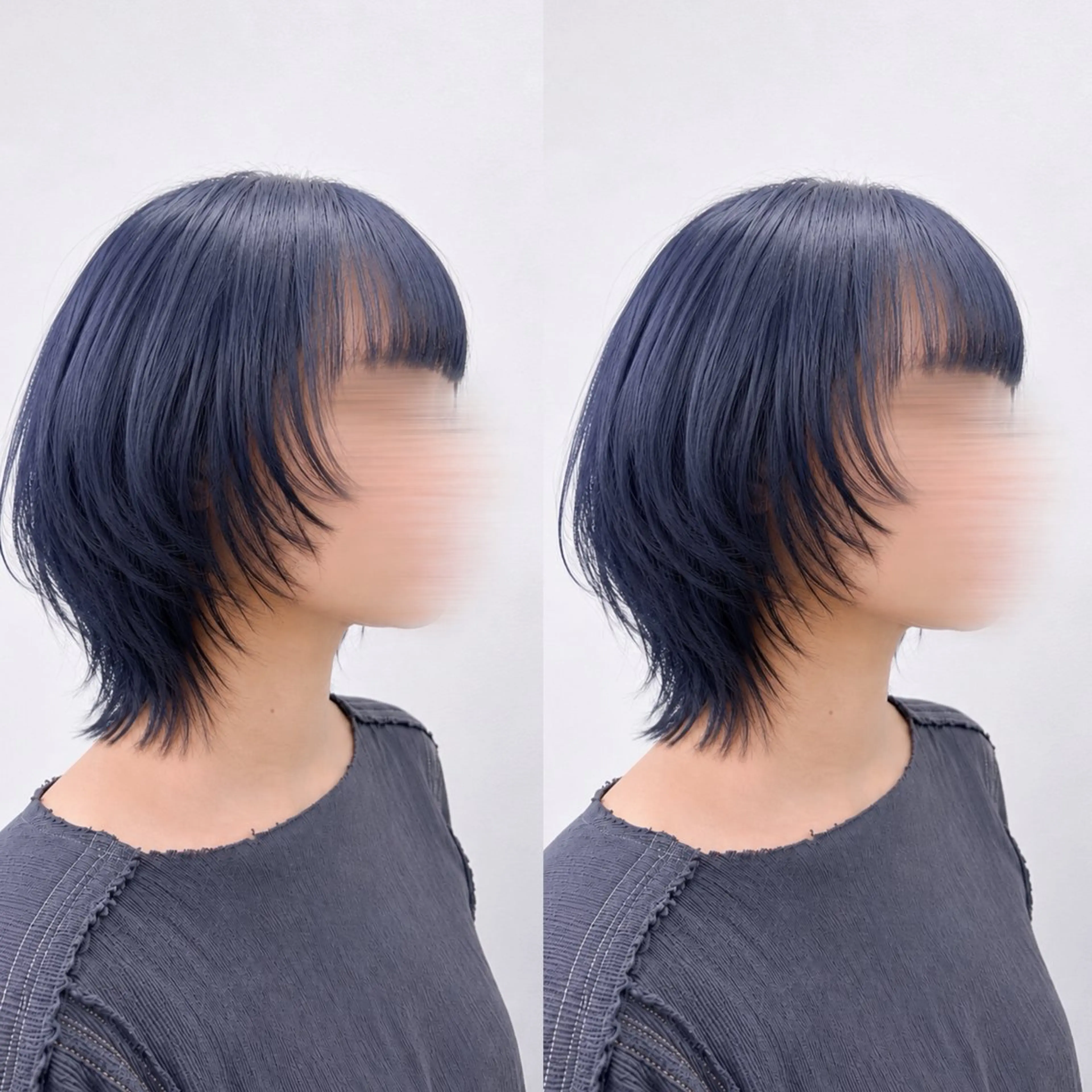 ミディアム カット ヘアカラー トリートメント ハイトーン🎀 暖色系カラー🎀愛美のヘアスタイル