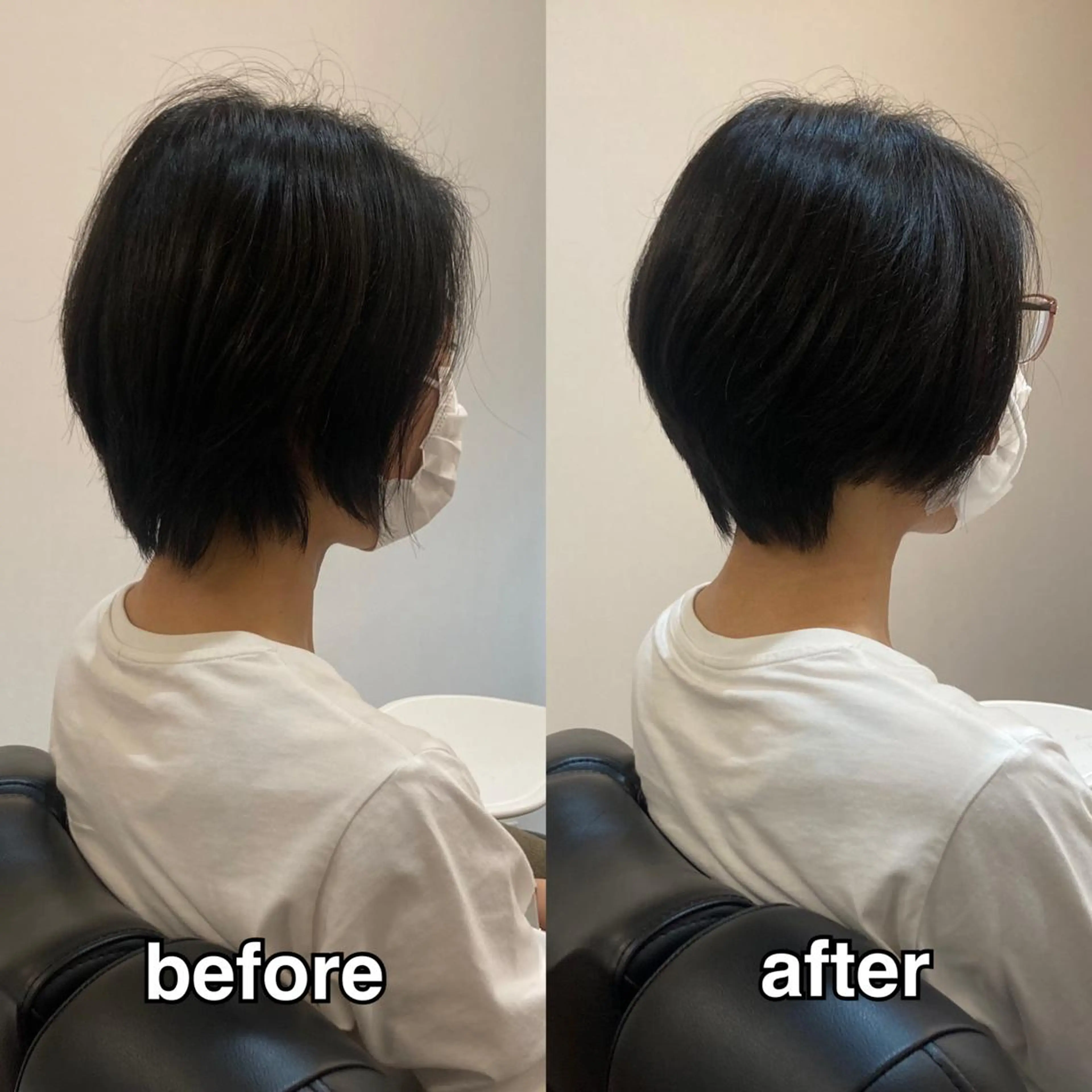 ショート 濱本 浩安のヘアスタイル