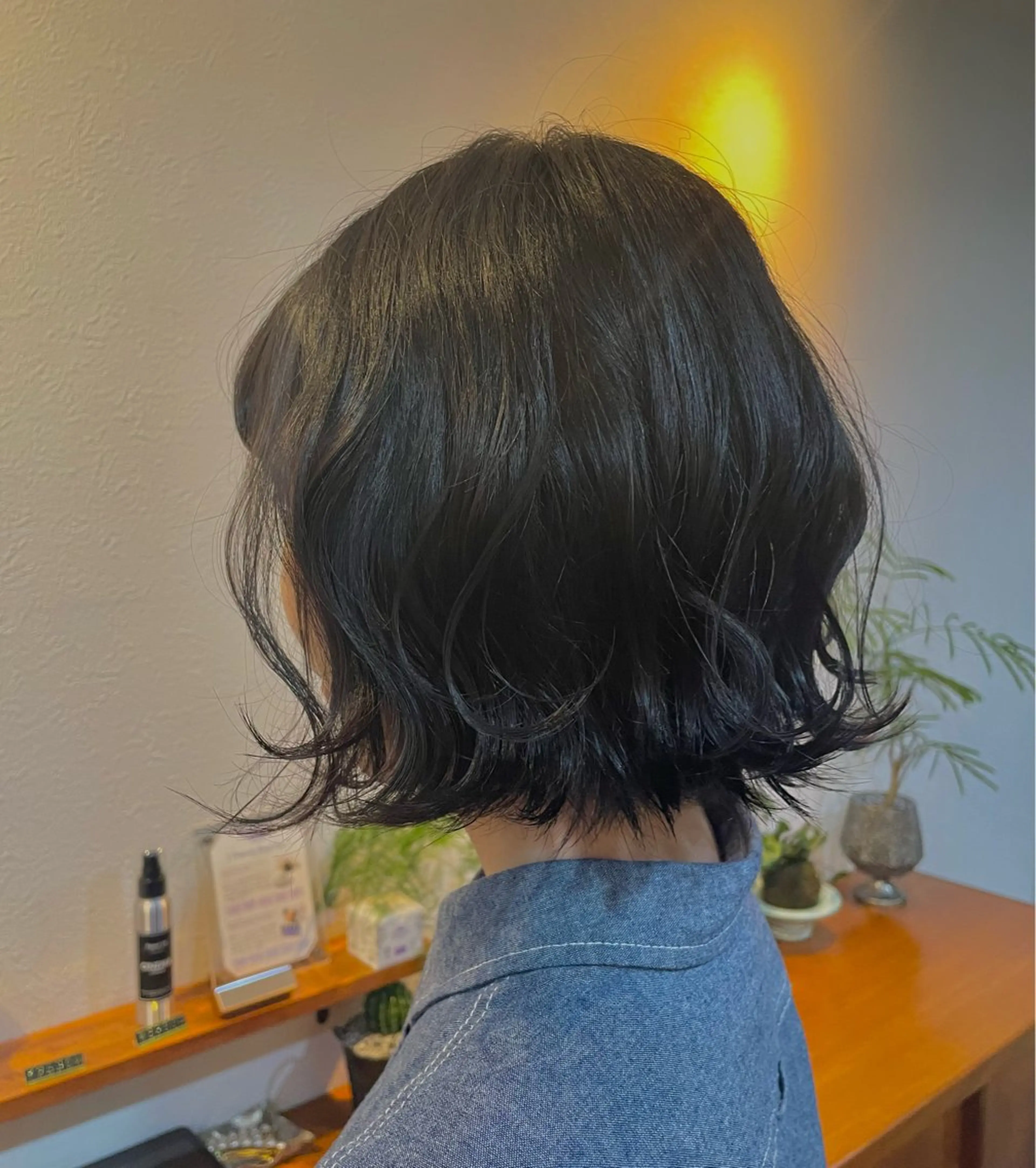 ショート カラー 切りっぱなしボブ ボブ oceano🌎小林 穂乃花のヘアスタイル