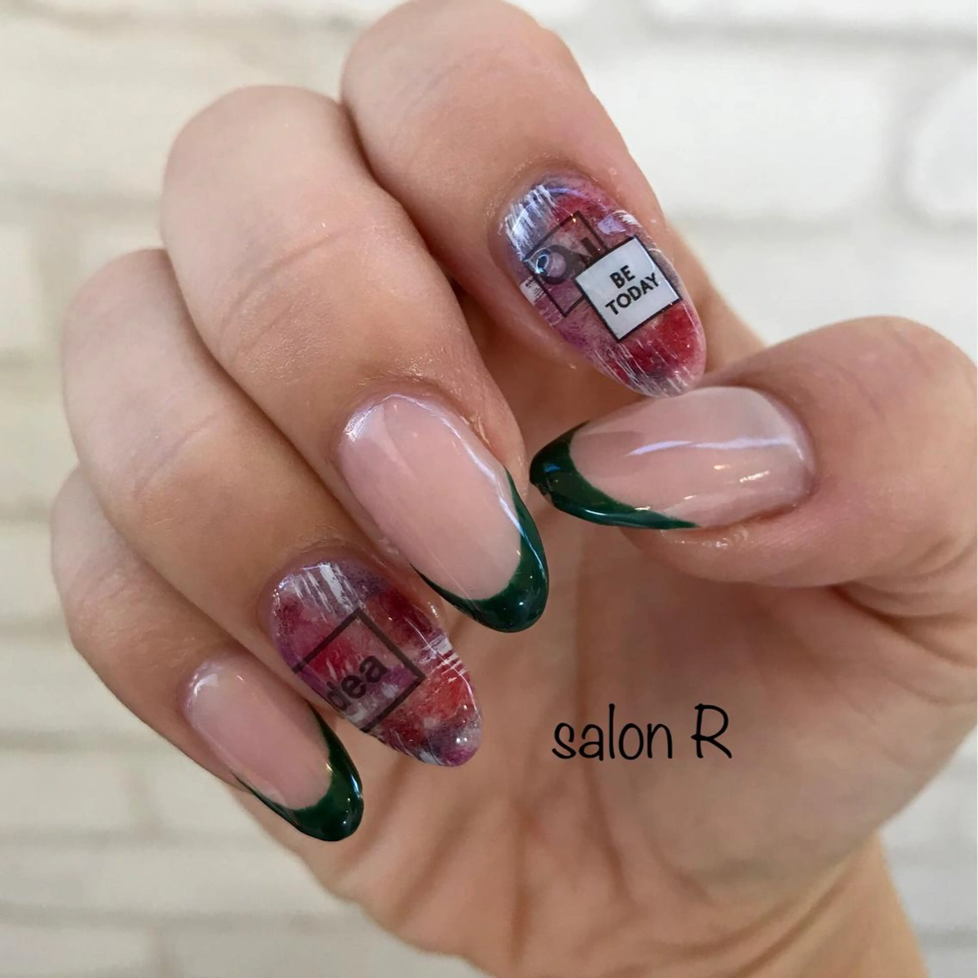 ネイル フレンチネイル ハンドネイル nail salon Neigeのネイルデザイン