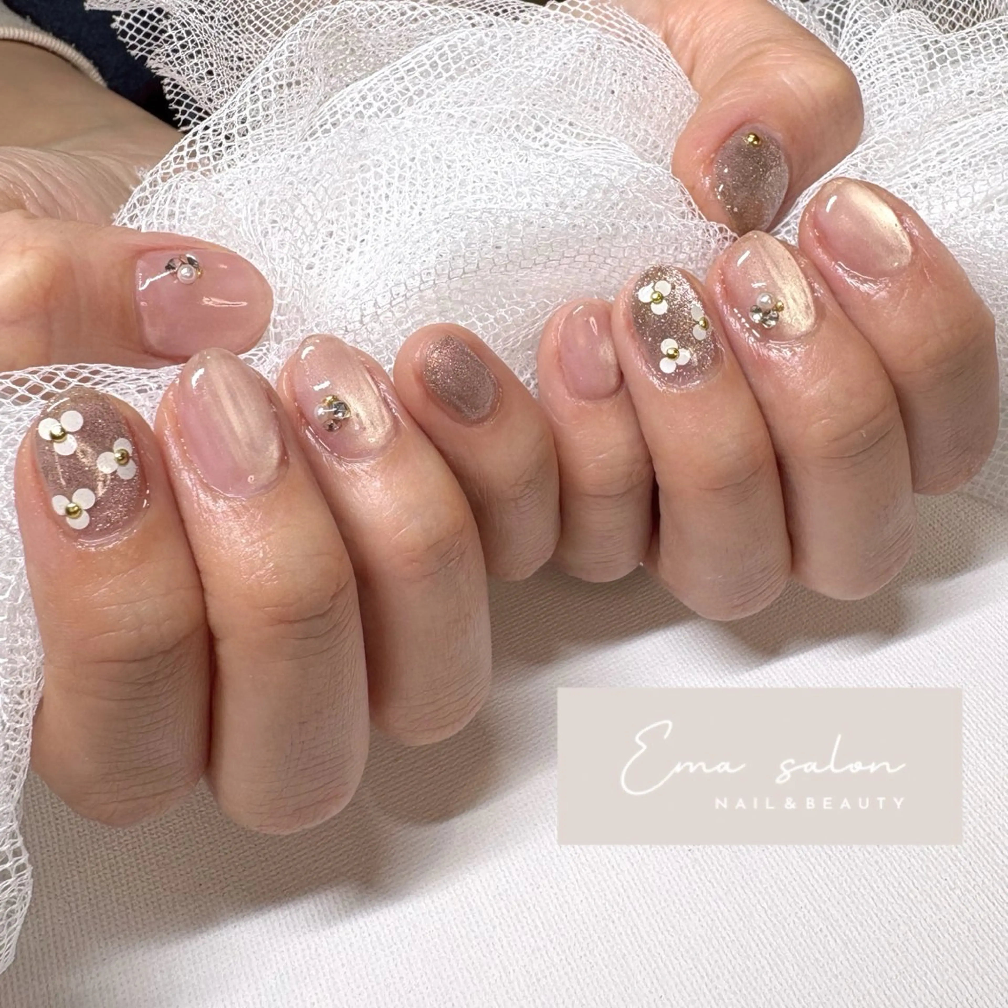 ネイル ハンドネイル Ema salon satomiのネイルデザイン