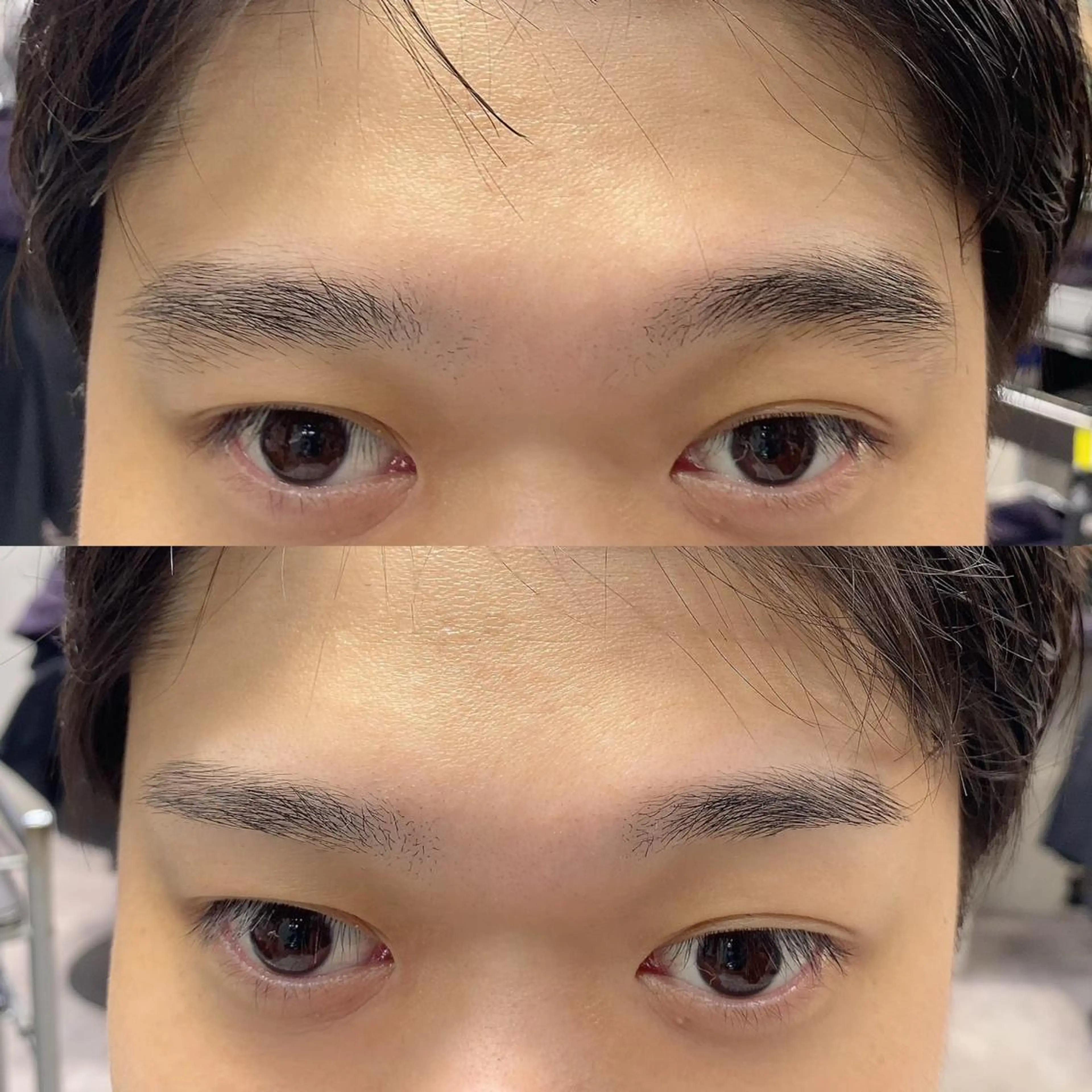 ショート メンズ アイブロウ 眉カット 半個室メンズ カット🥕羽鳥淳妃のヘアスタイル