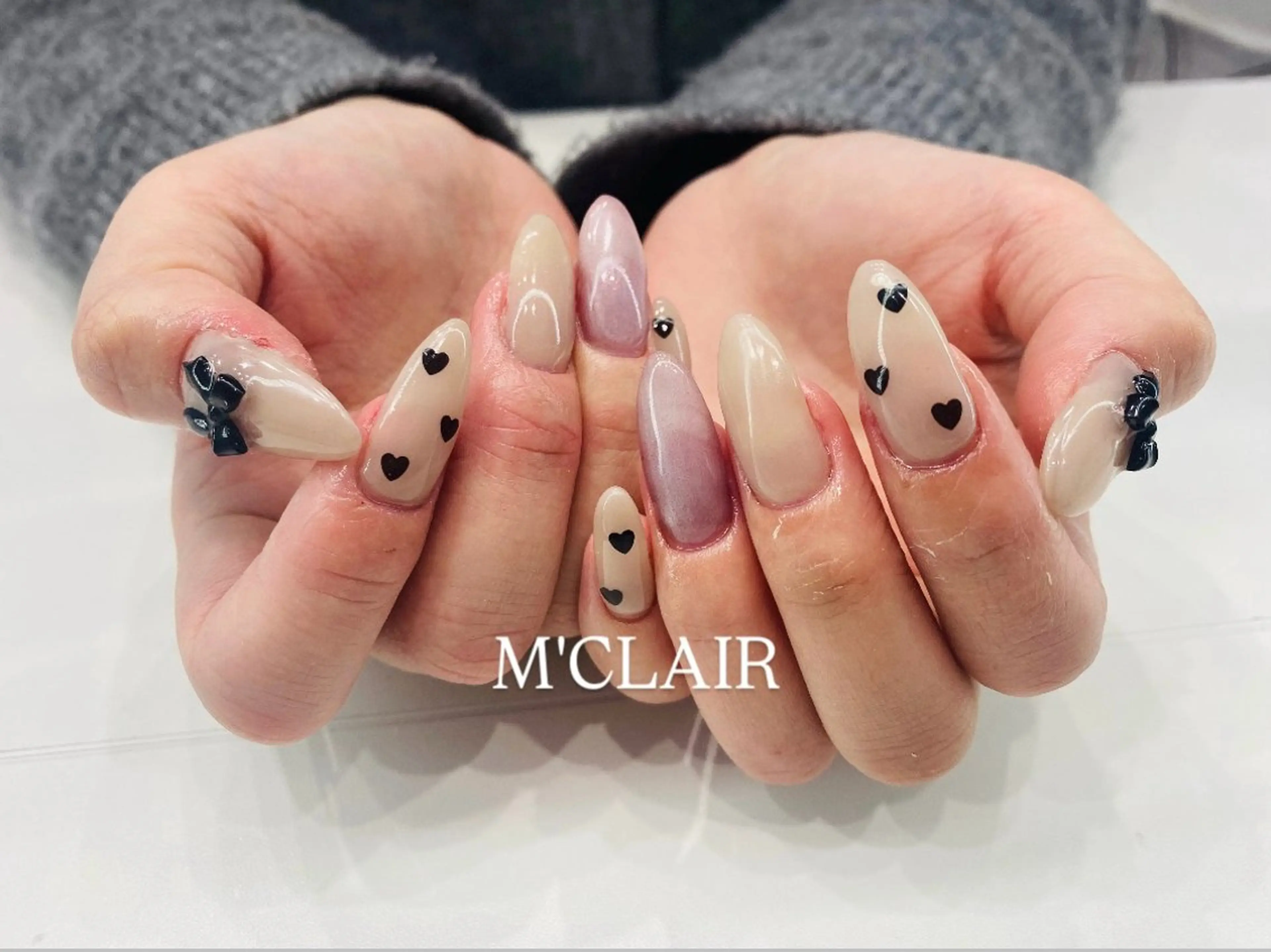 ネイル ネイルチップ M'CLAIR makikoのネイルデザイン