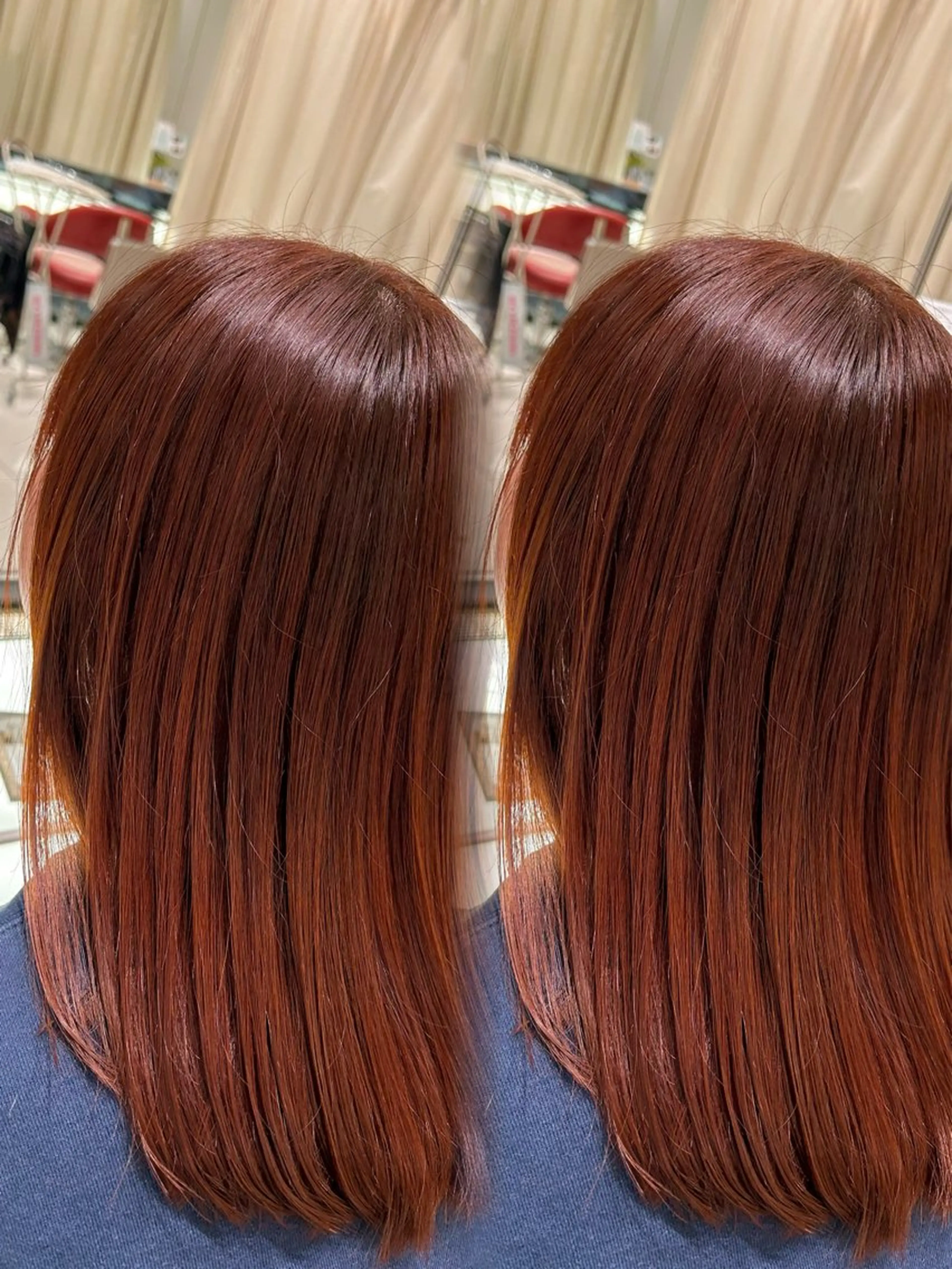 セミロング カラー Hotaru/梅田 /茶屋町のヘアスタイル