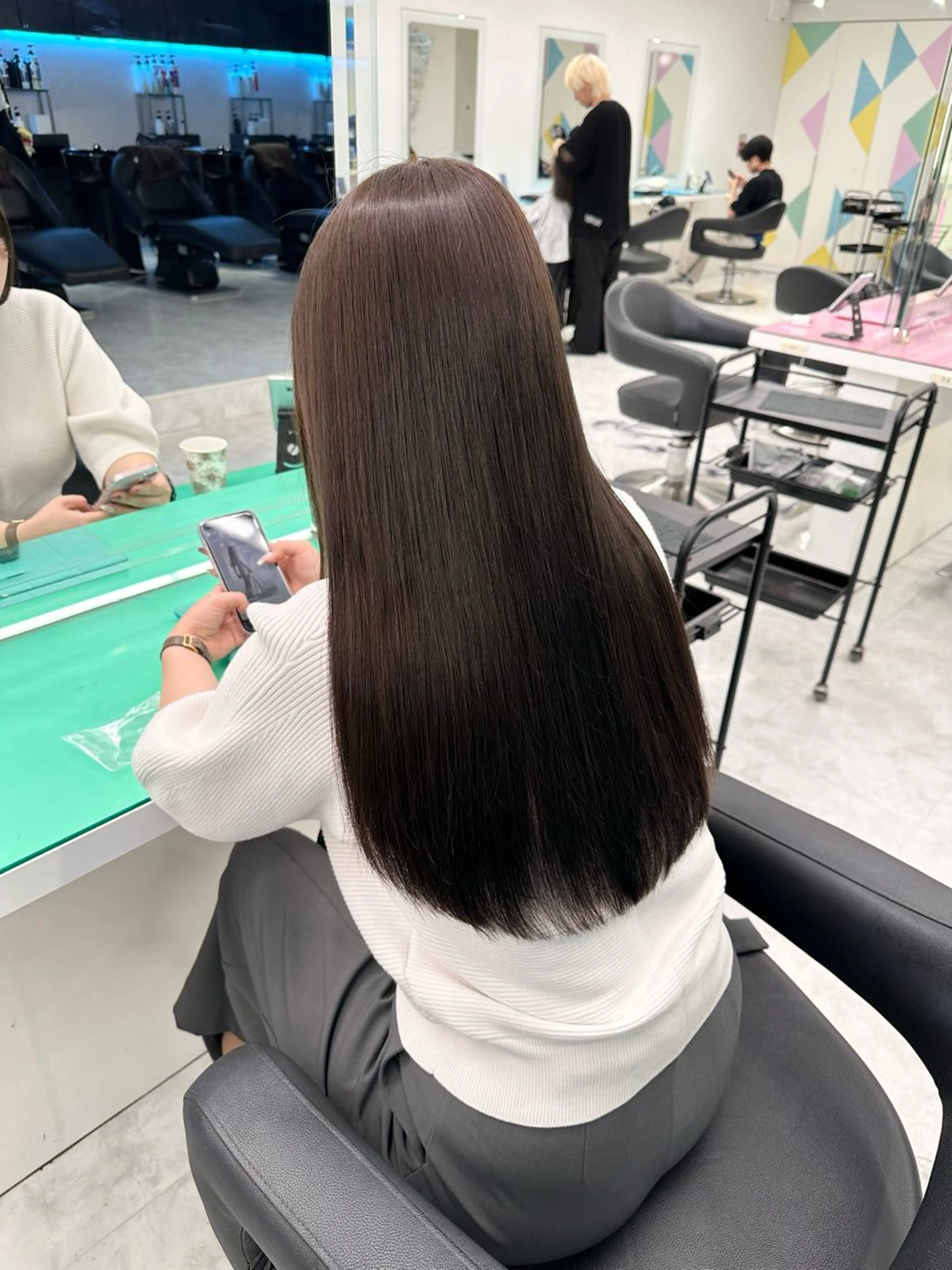 ロング カラー ヘアアレンジ メンズ カット ヘアカラー トリートメント ヘッドスパ ヘアセット 🌈トレンドヘア 🌈WATARU🌈のヘアスタイル