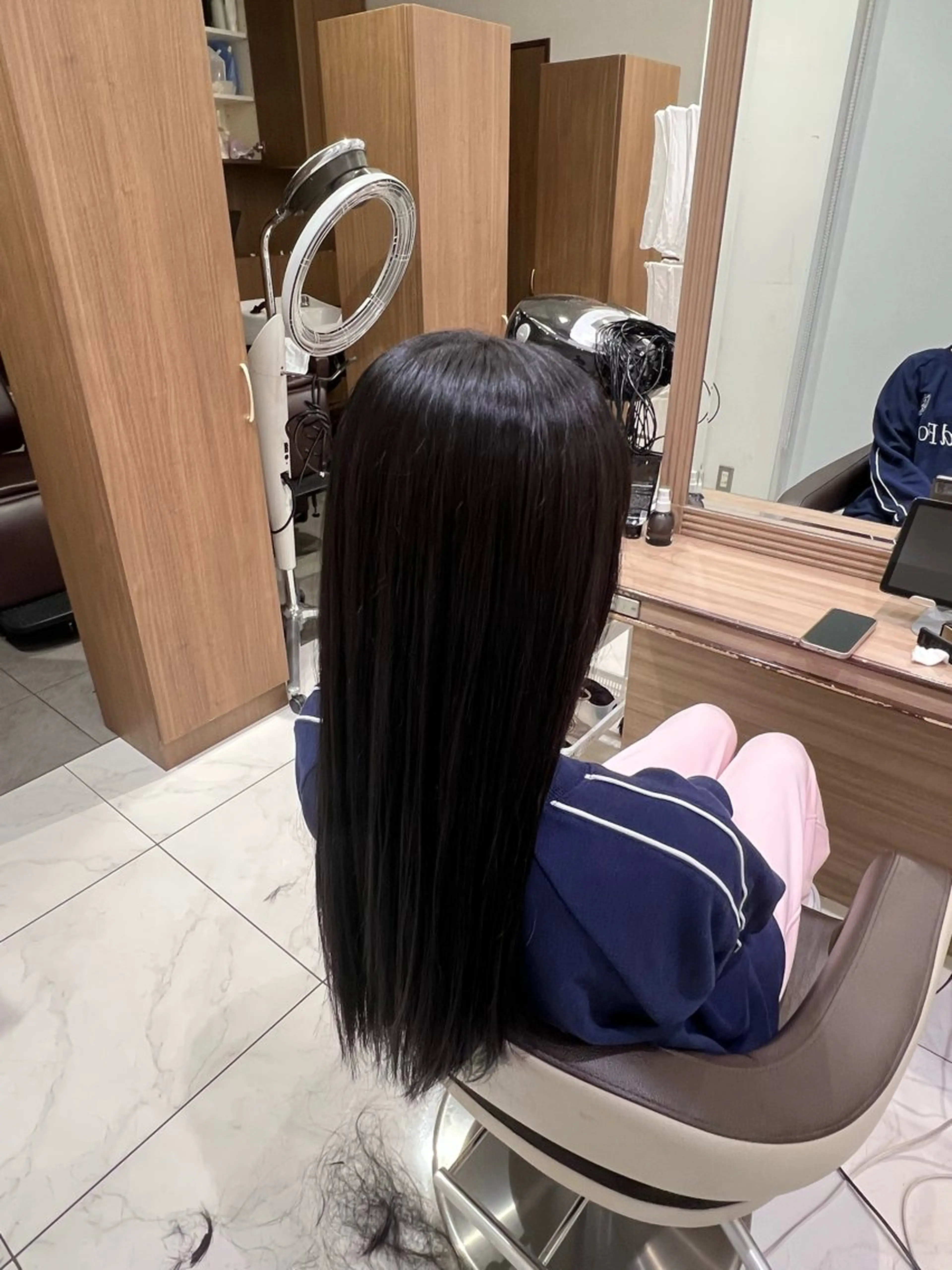 カラー ✨髪質改善カラー 佐藤怜央✨のヘアスタイル