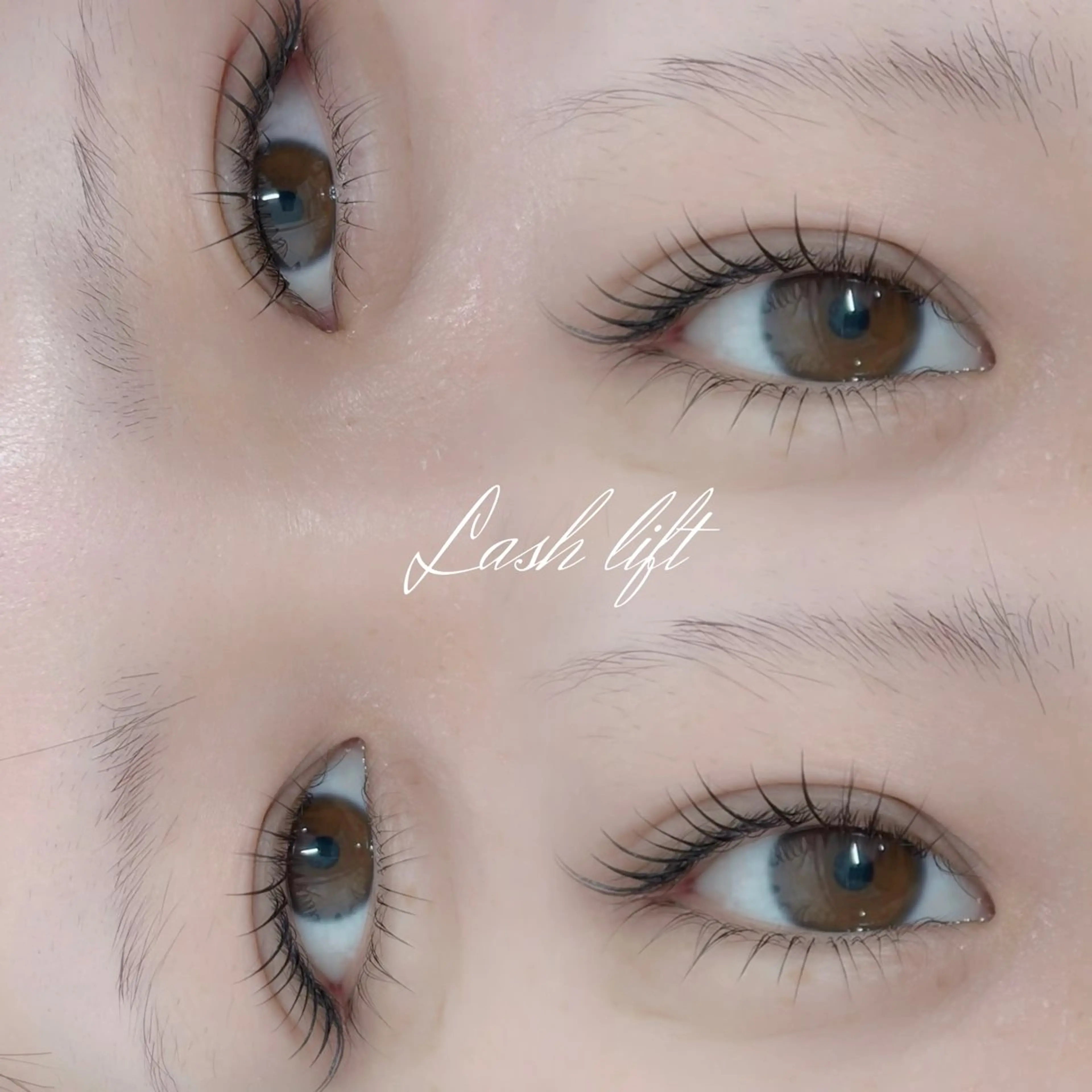 マツエク・マツパ 下まつげエクステ 一重×まつ毛パーマ BEIGE金山 🎀AINAのマツエク・マツパデザイン