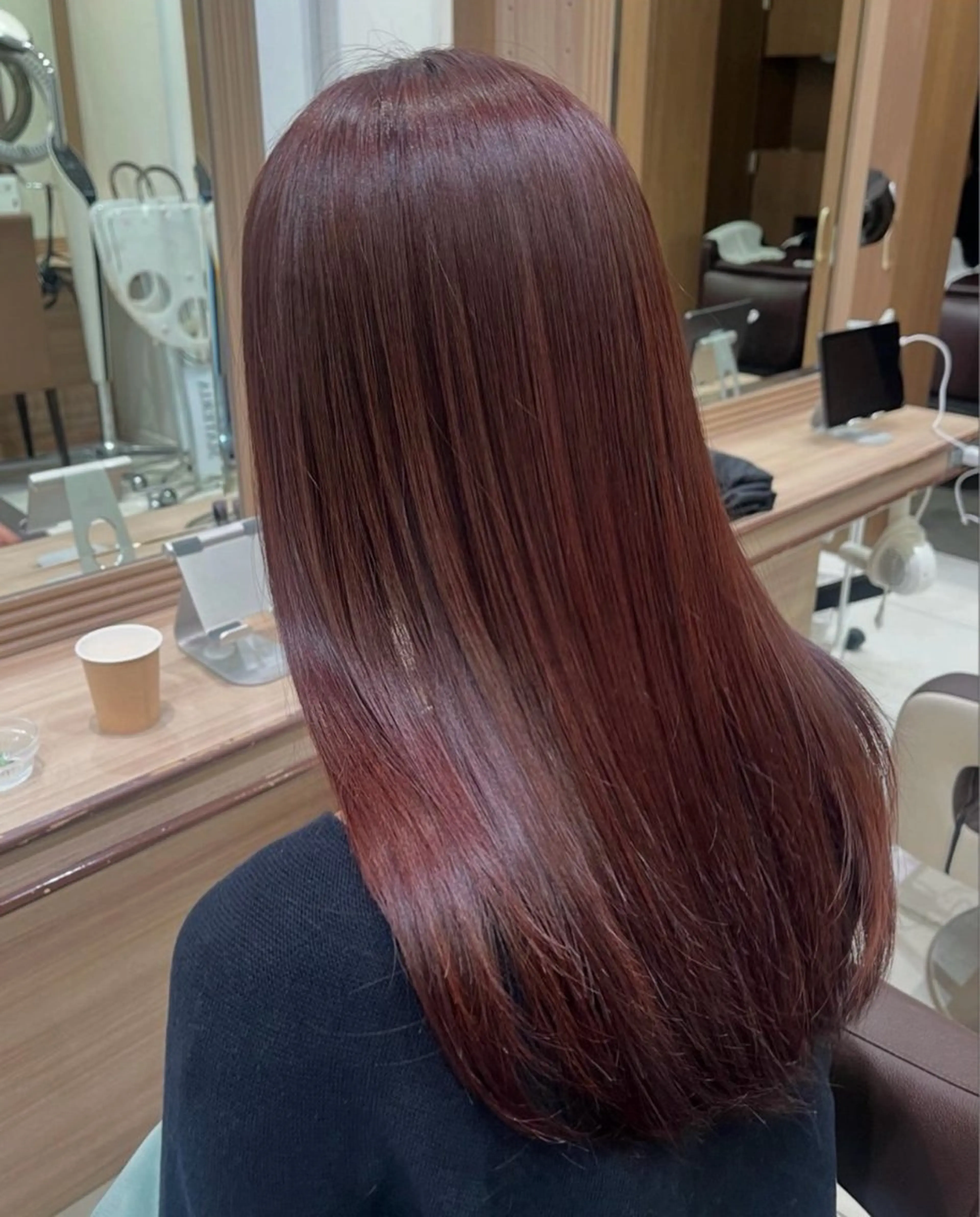 ロング ヘアカラー 稲葉 一加のヘアスタイル