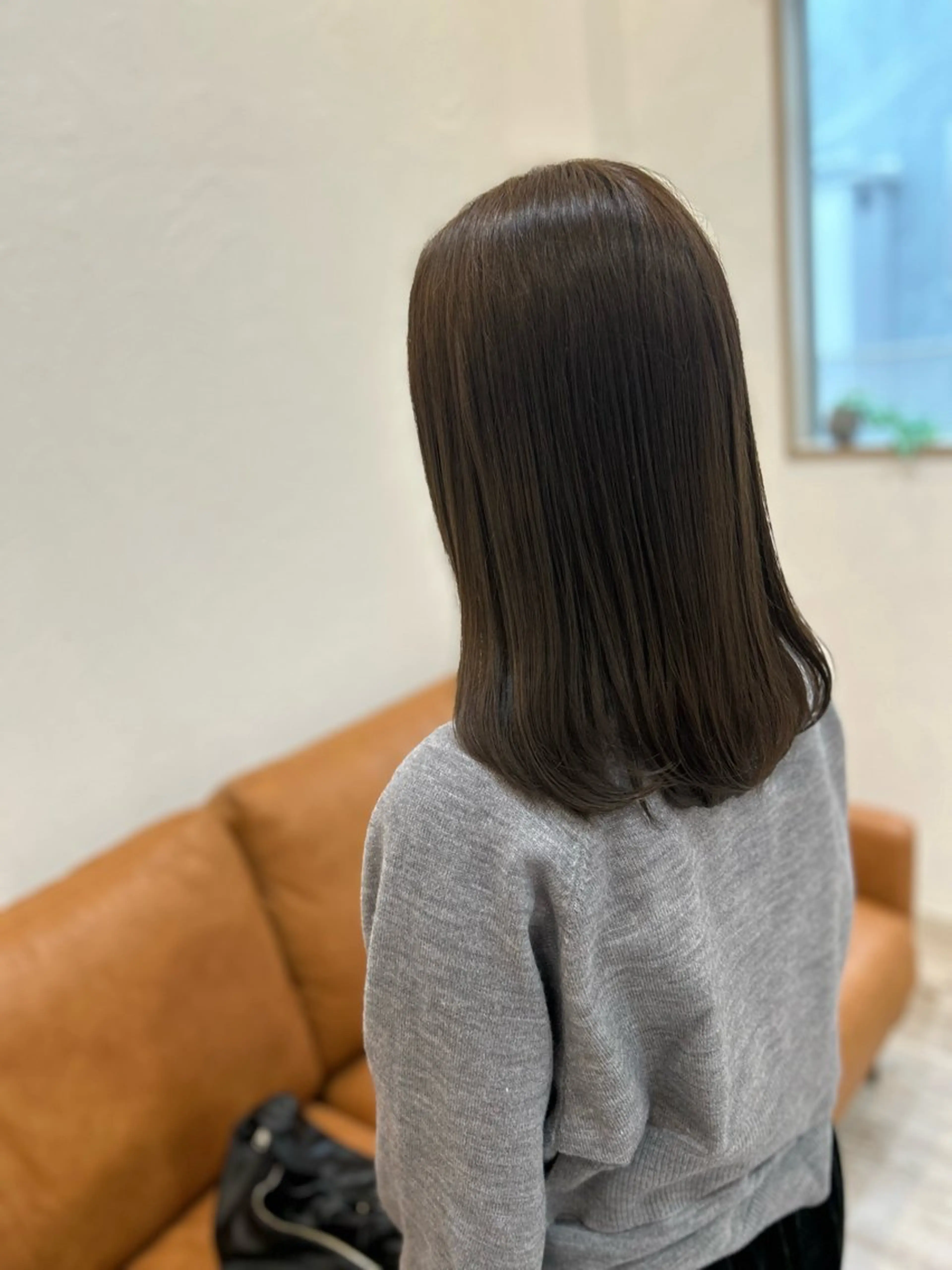 ミディアム カラー カット ヘアカラー 堀 大輔のヘアスタイル