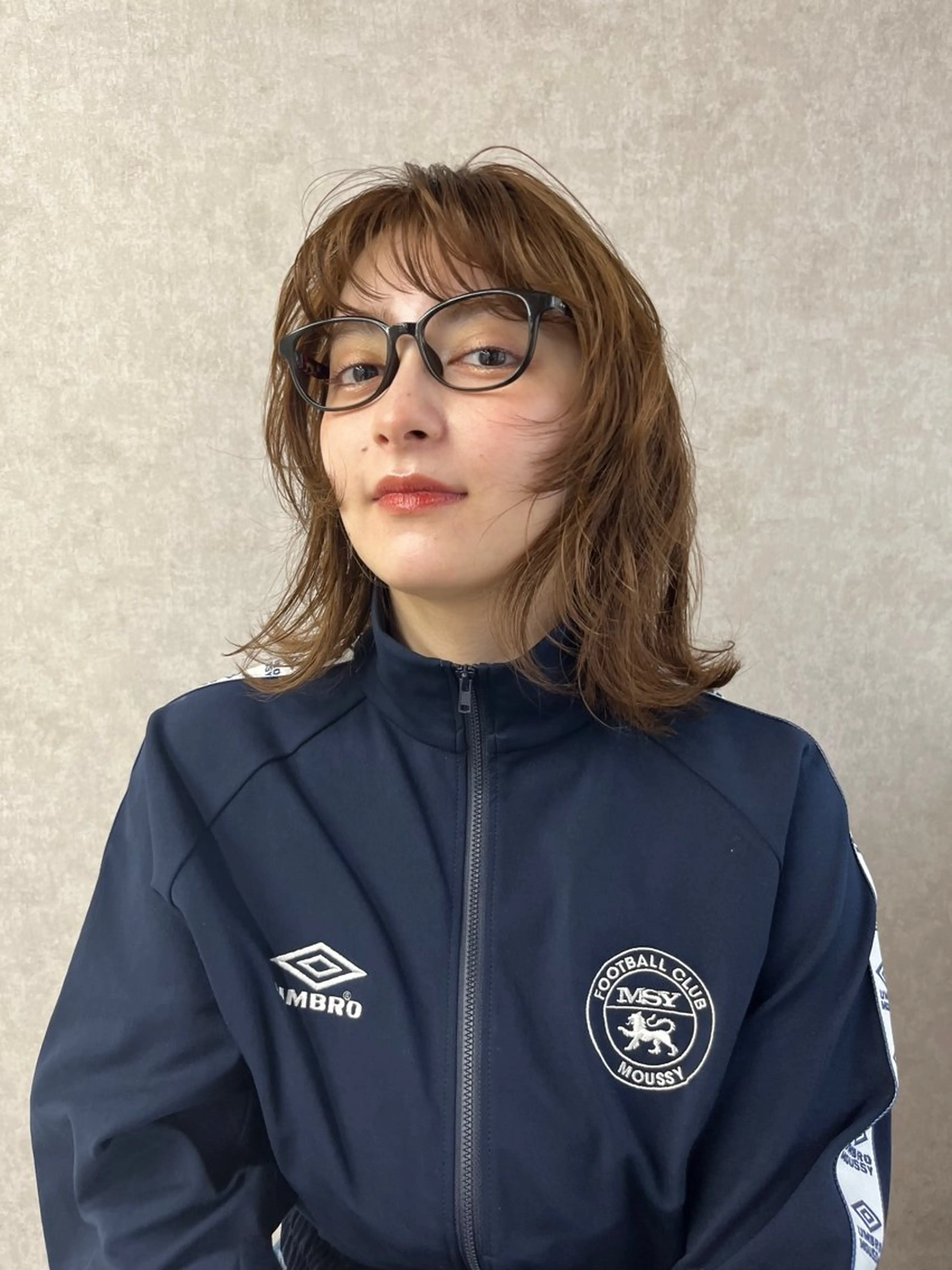 ミディアム yuuna ✮ door whiteのヘアスタイル