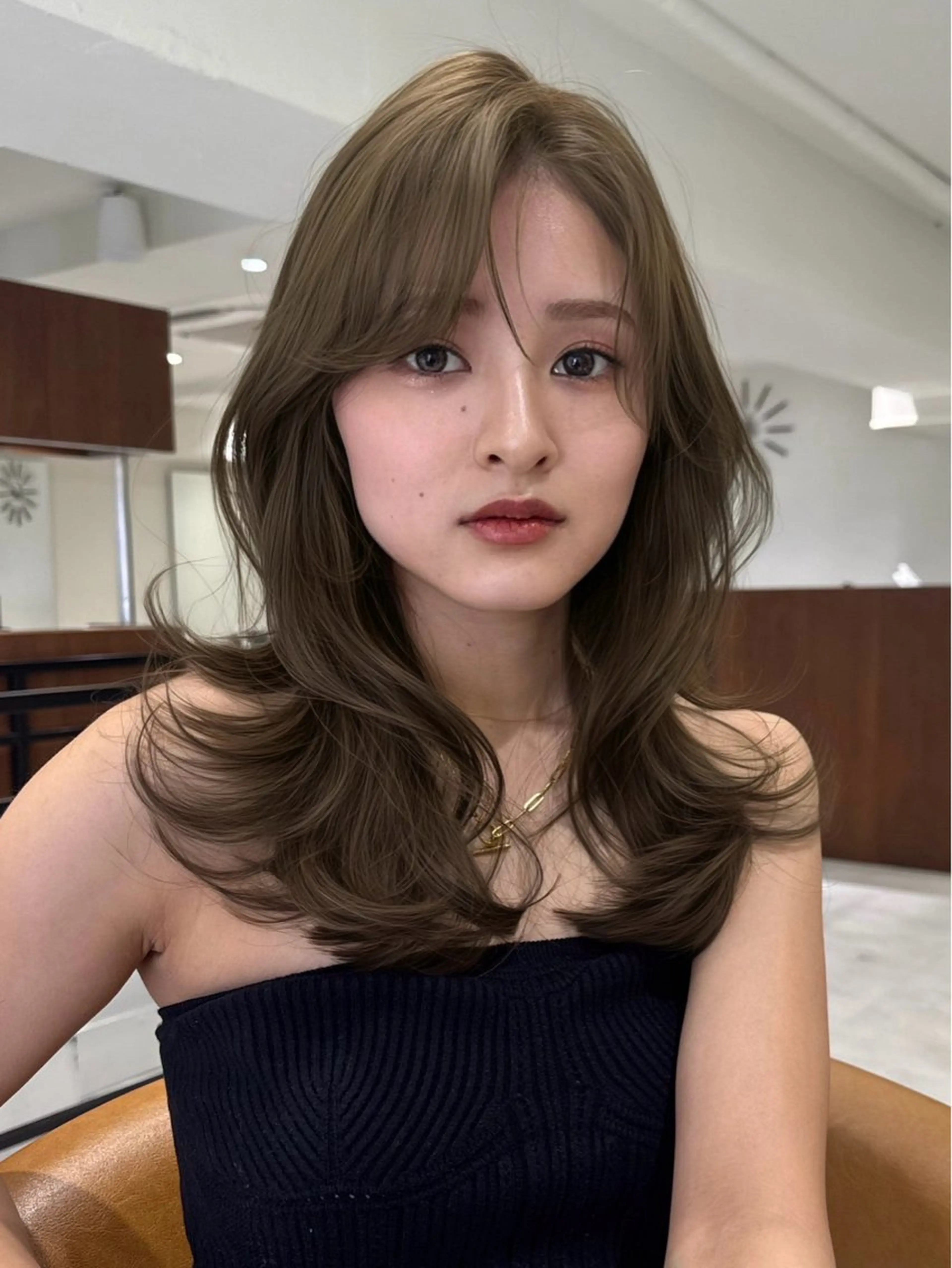 ロング カラー 表参道/似合わせ レイヤー/ryoのヘアスタイル