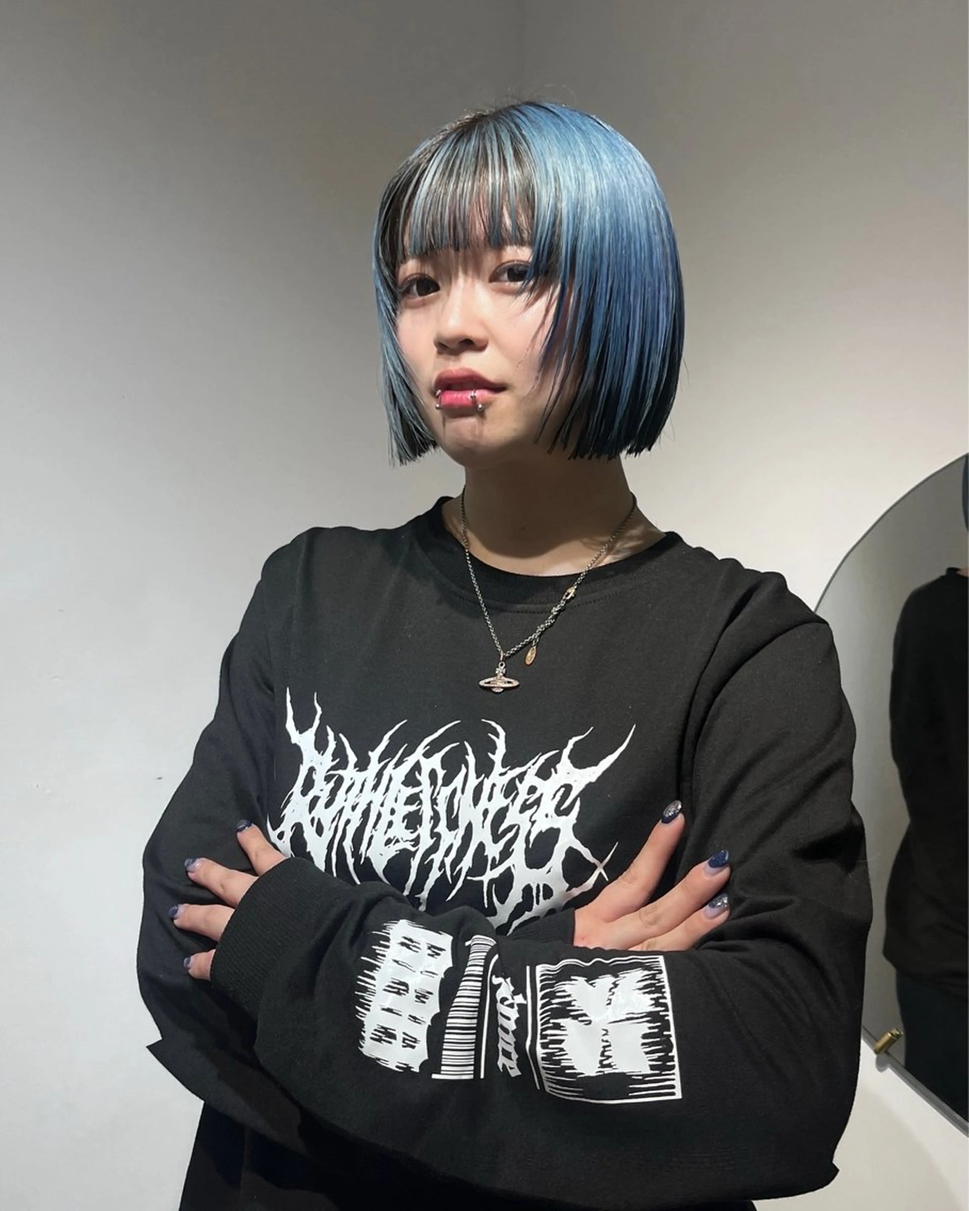 ミディアム カラー ブリーチ ケアブリーチ ハイトーンカラー ヘアカラー TOTA 唯一無二カラーのヘアスタイル