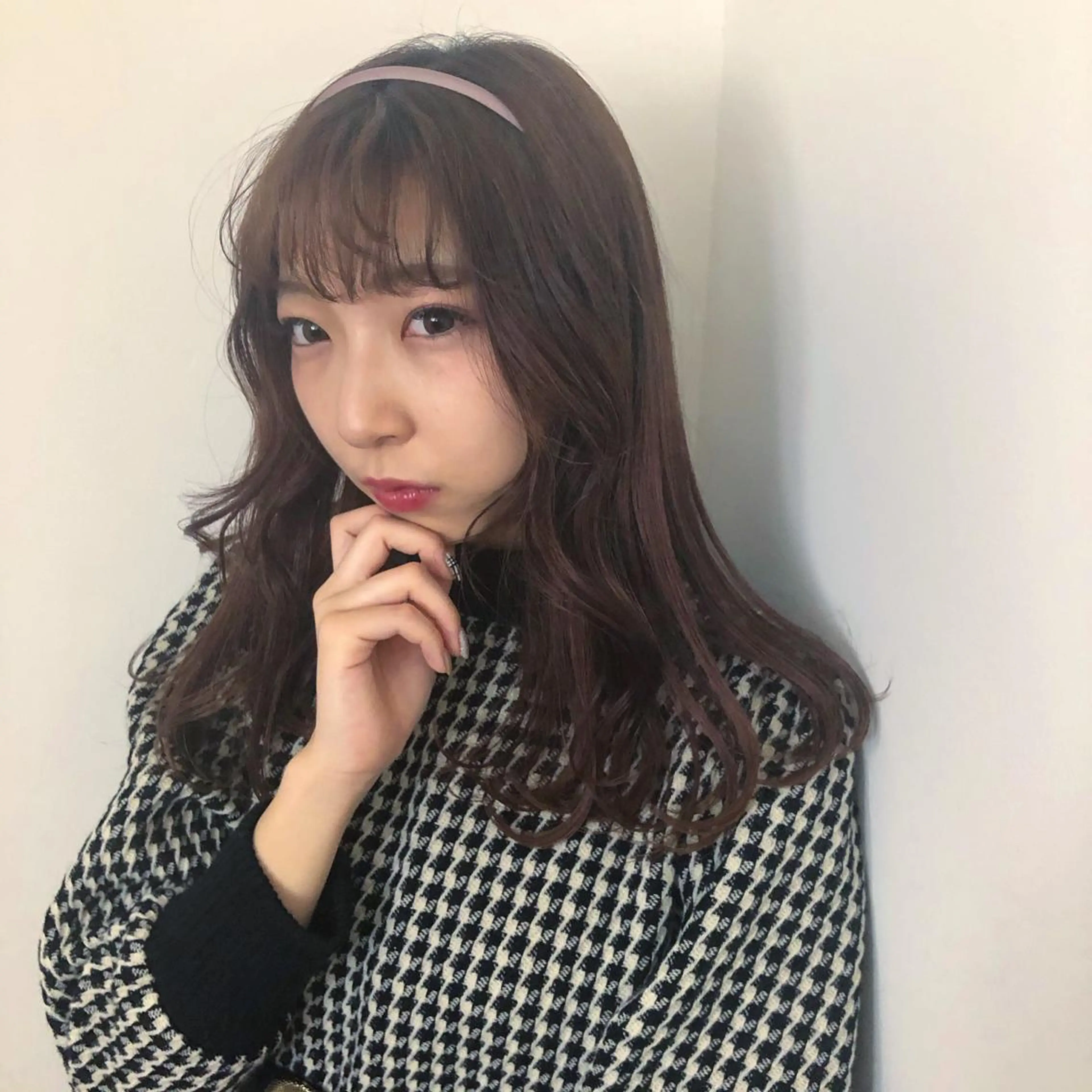 ロング カラー ラベンダーカラー ヘアカラー トリートメント ボブレイヤー/ カラー診断/Amiのヘアスタイル