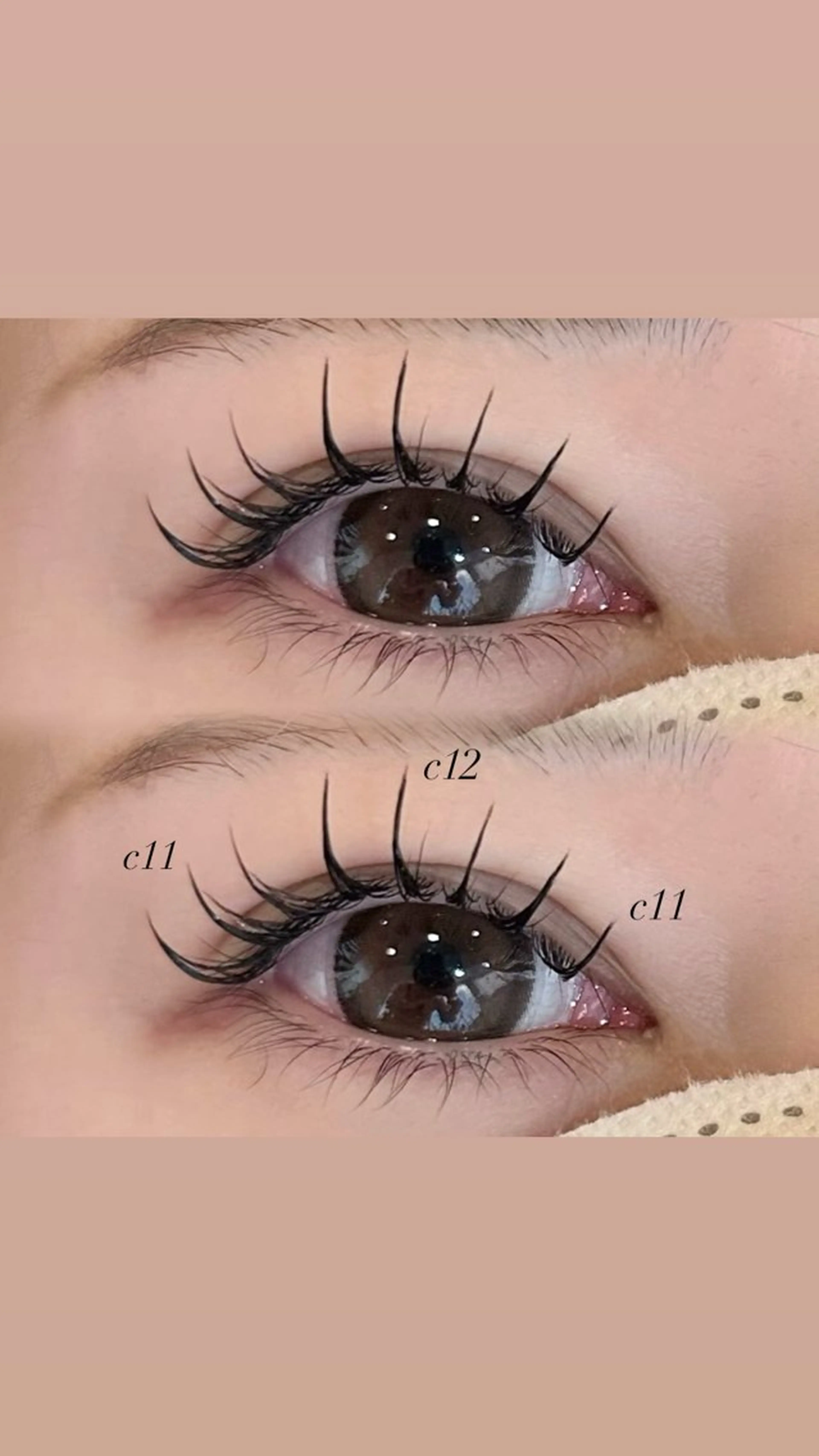 マツエク・マツパ 西田 妃花のマツエク・マツパデザイン