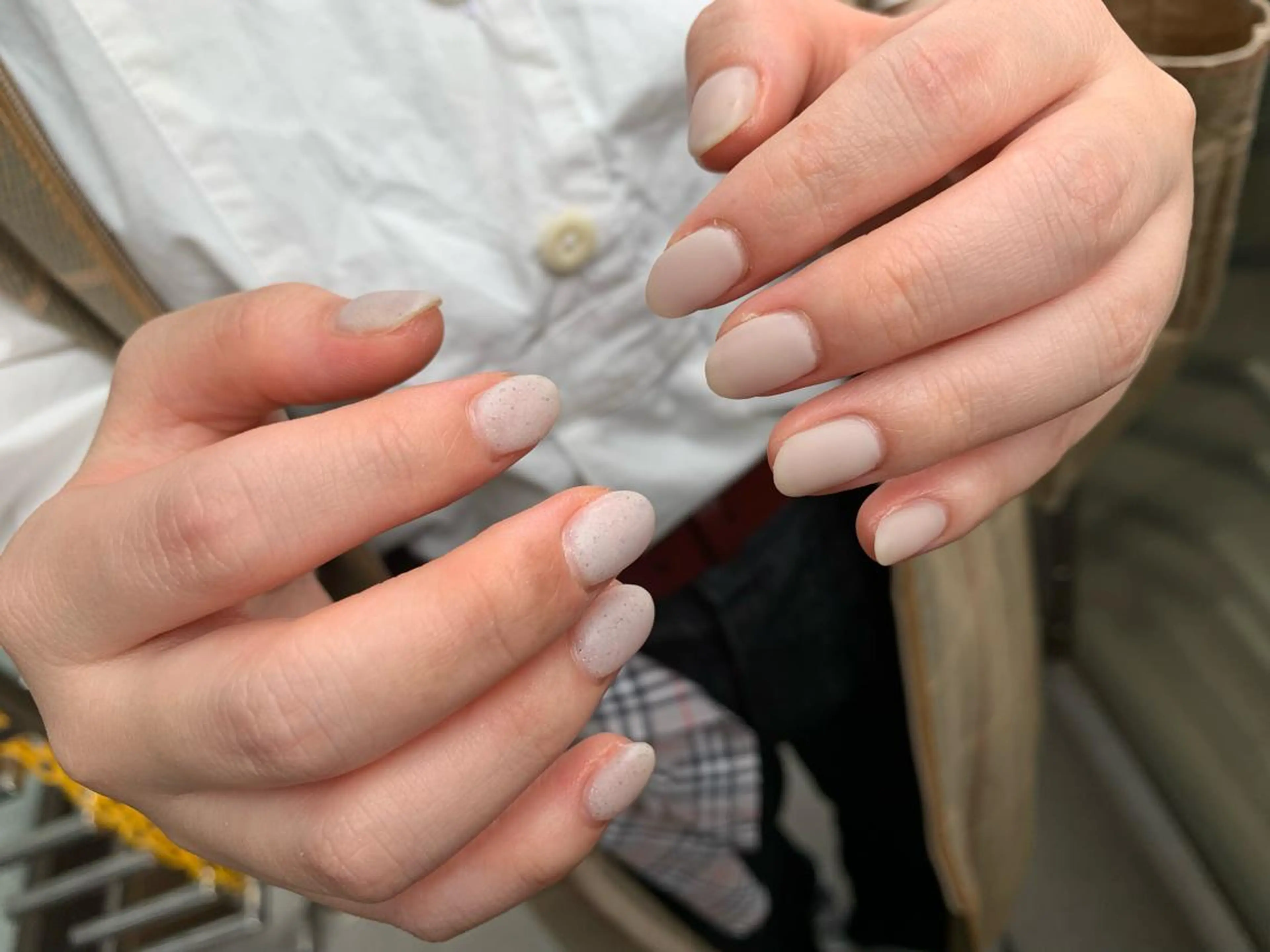 ネイル マットネイル ワンカラーネイル マキノ ユイのネイルデザイン