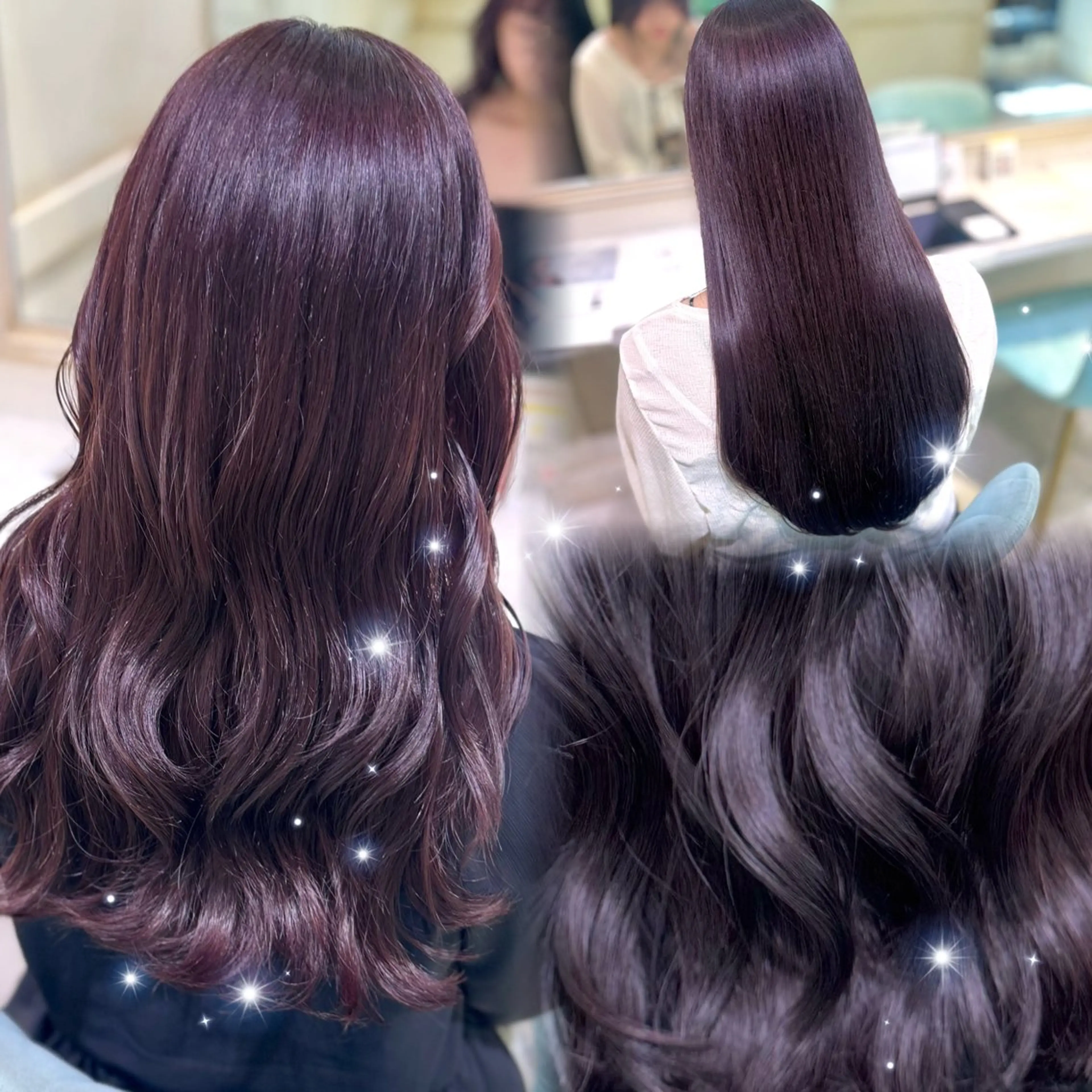 ロング カラー 透明感カラー/ ななみのヘアスタイル