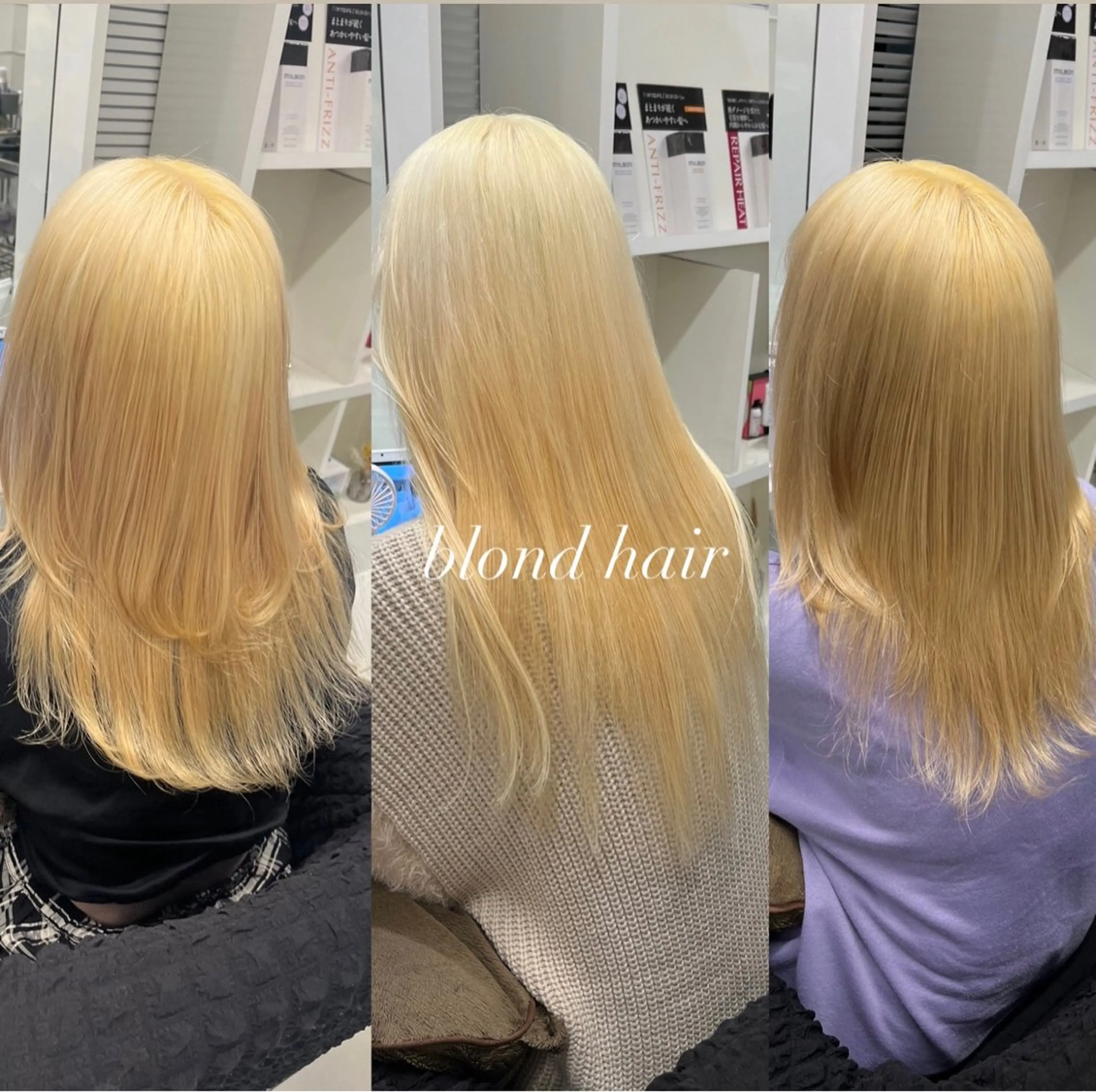 ミディアム りおな/髪質改善/ カラー /平尾のヘアスタイル