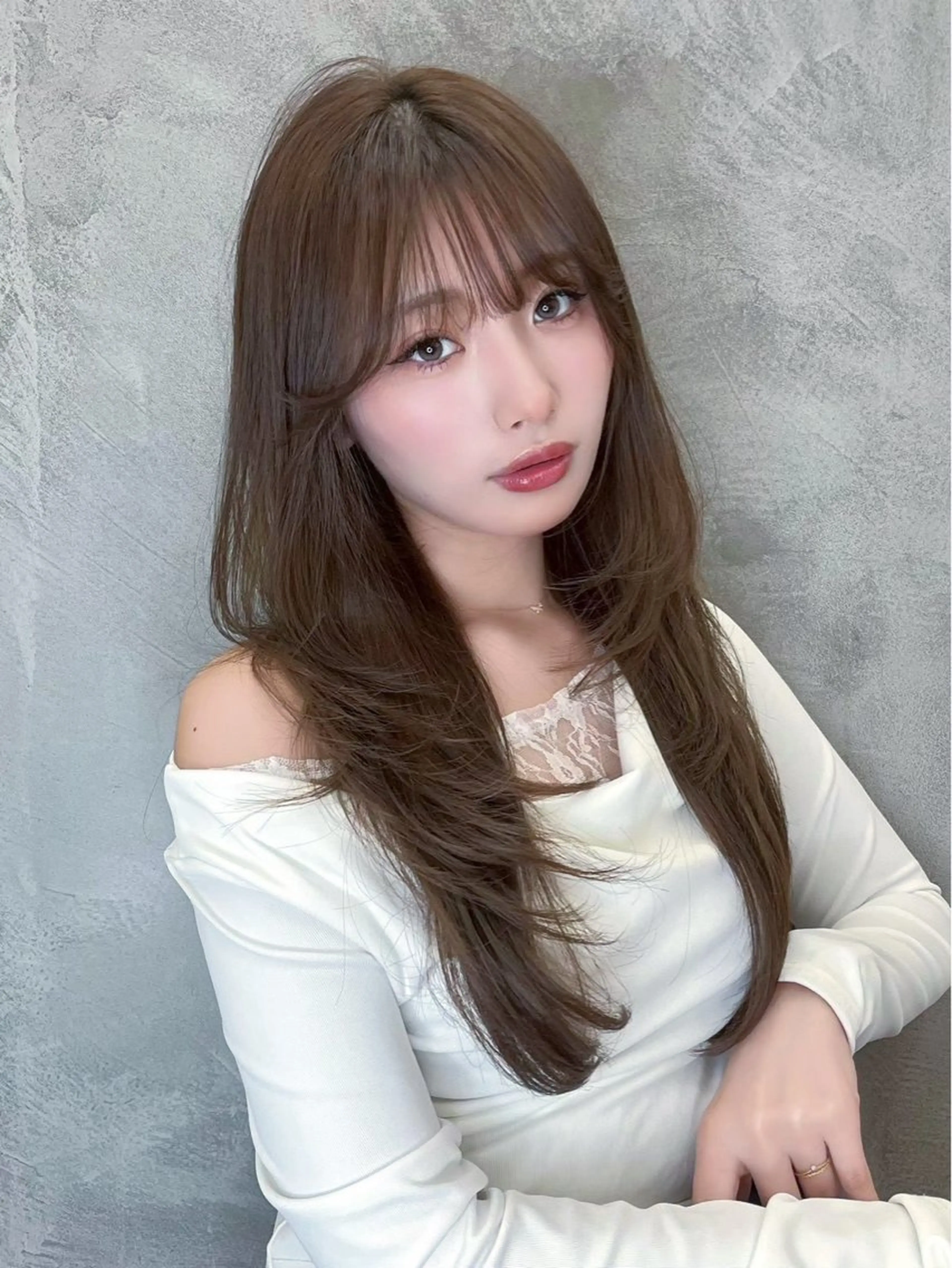 ロング カラー 【GLROW大宮】 reimi美髪カラーのヘアスタイル