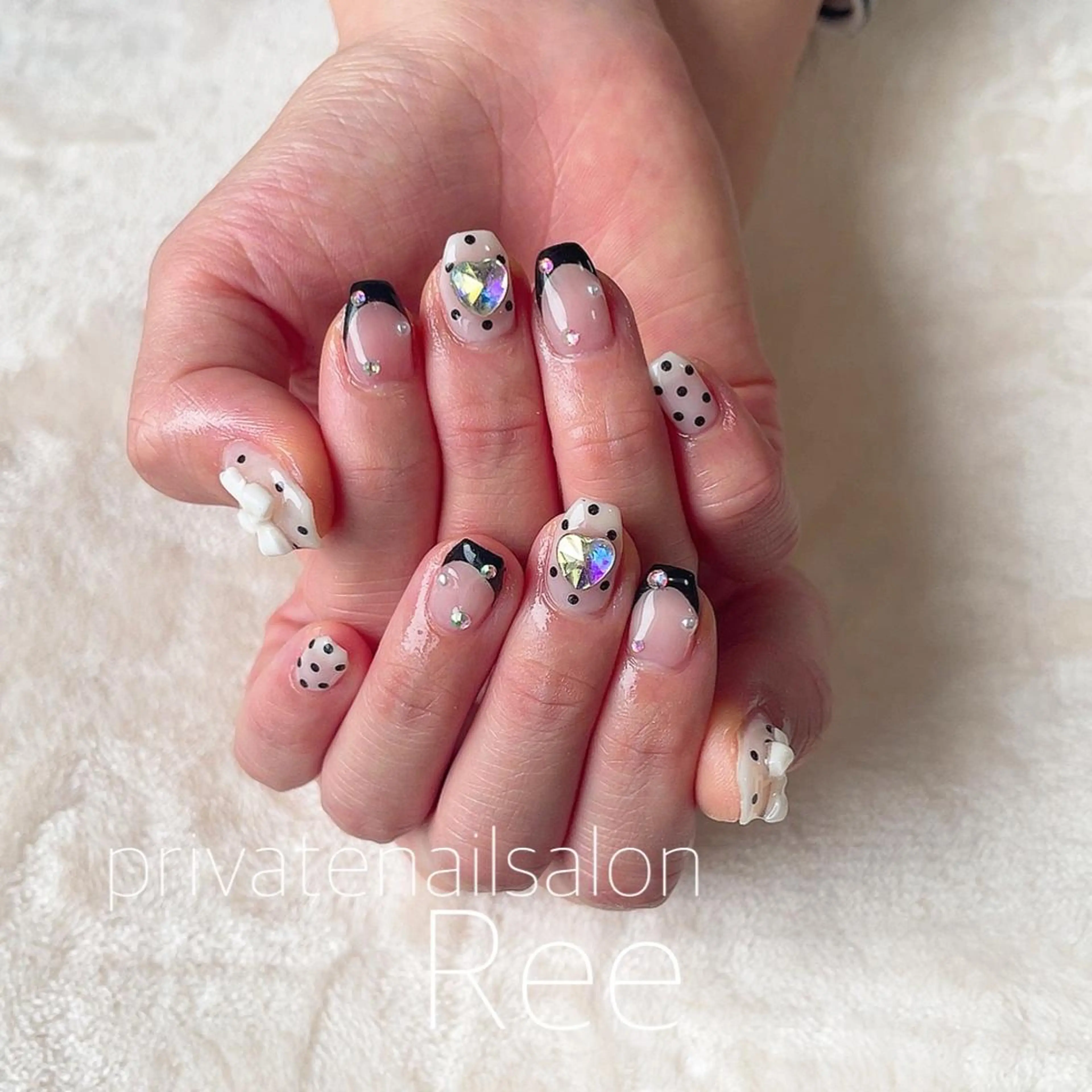 ネイル 知花 梨花のネイルデザイン