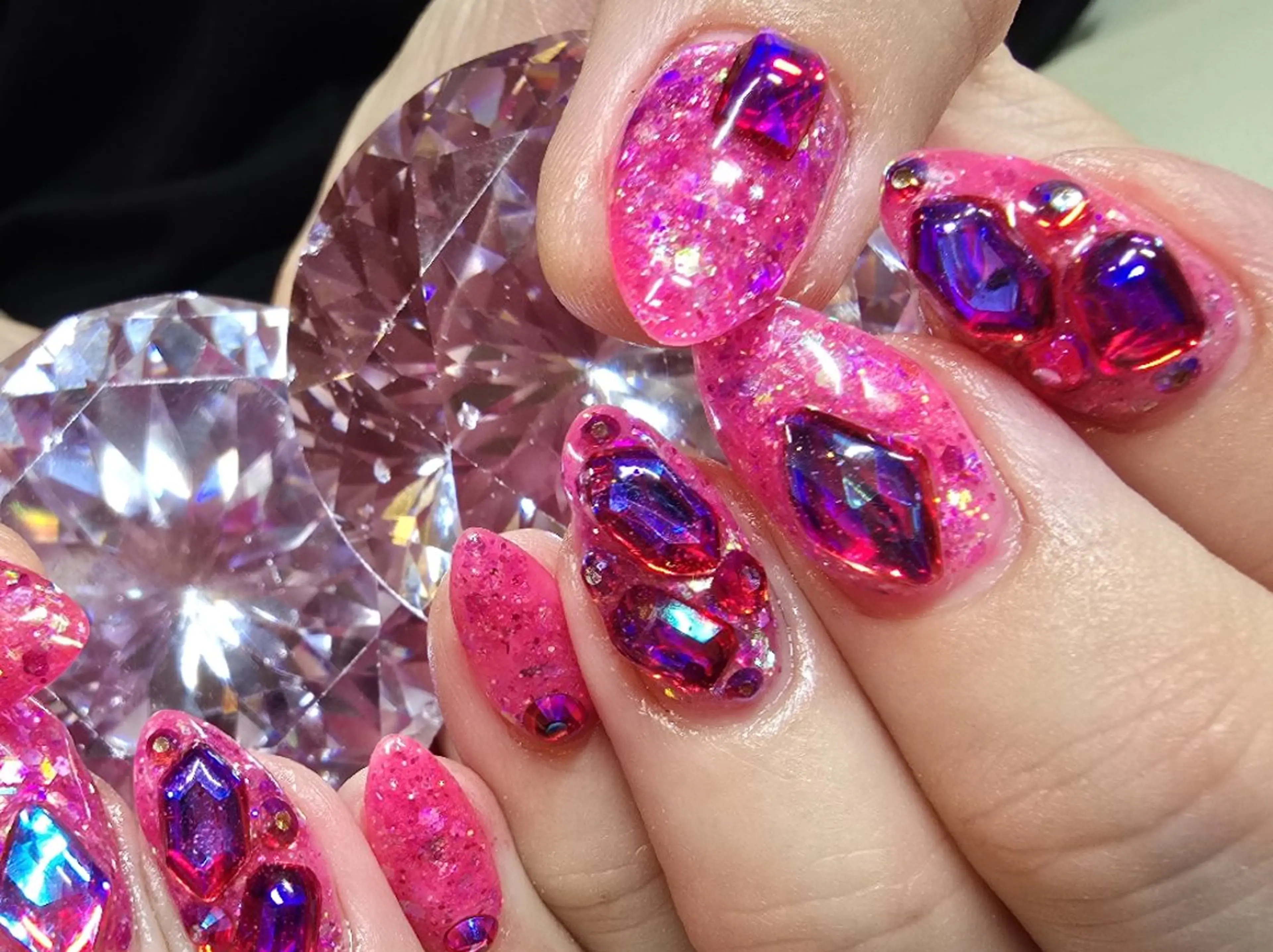 ミディアム ハンドネイル chakky nailsのネイルデザイン