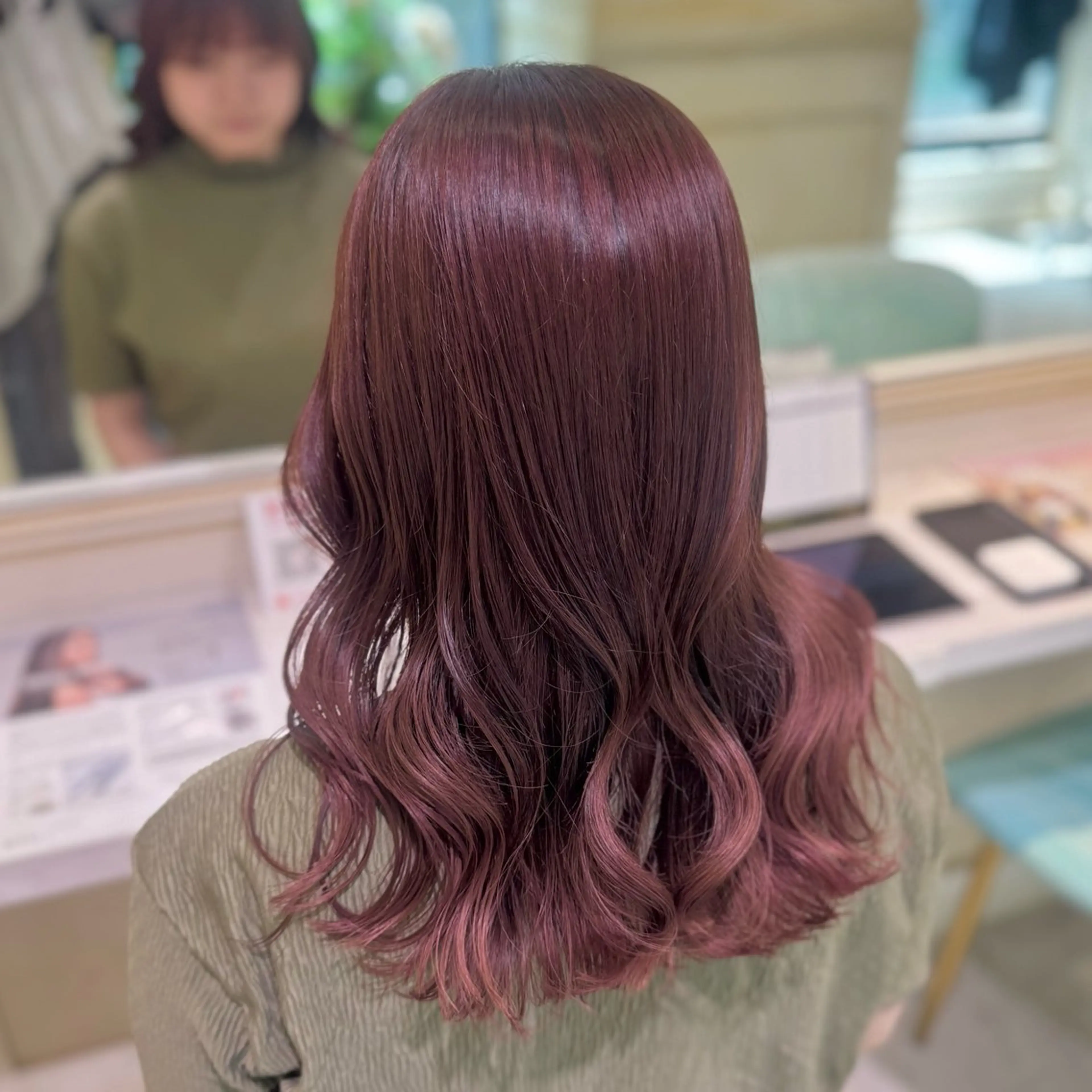 ロング カラー 透明感カラー/ ななみのヘアスタイル