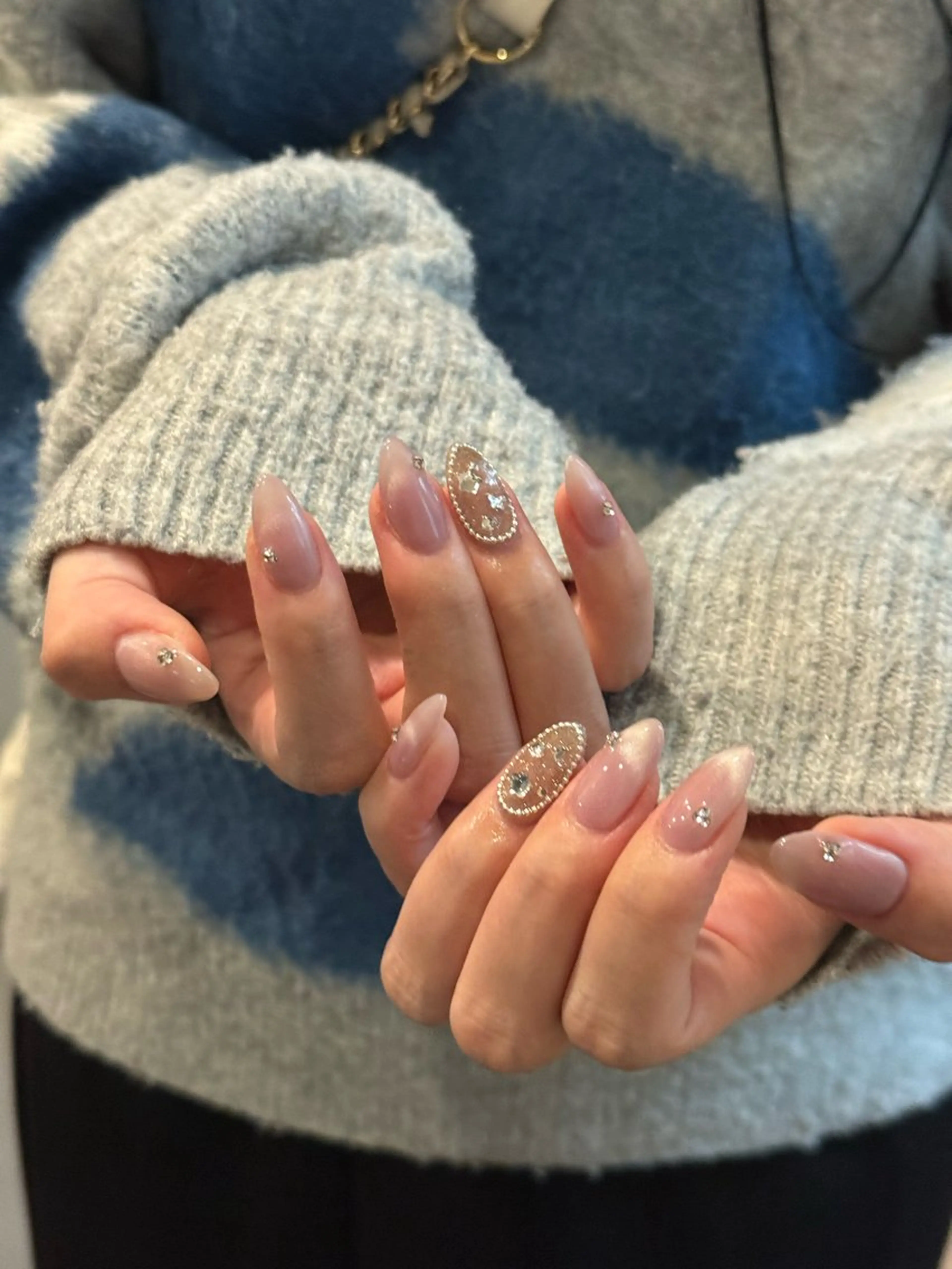 ネイル フレンチネイル ハンドネイル WOLTOKYO渋谷 yunaのネイルデザイン