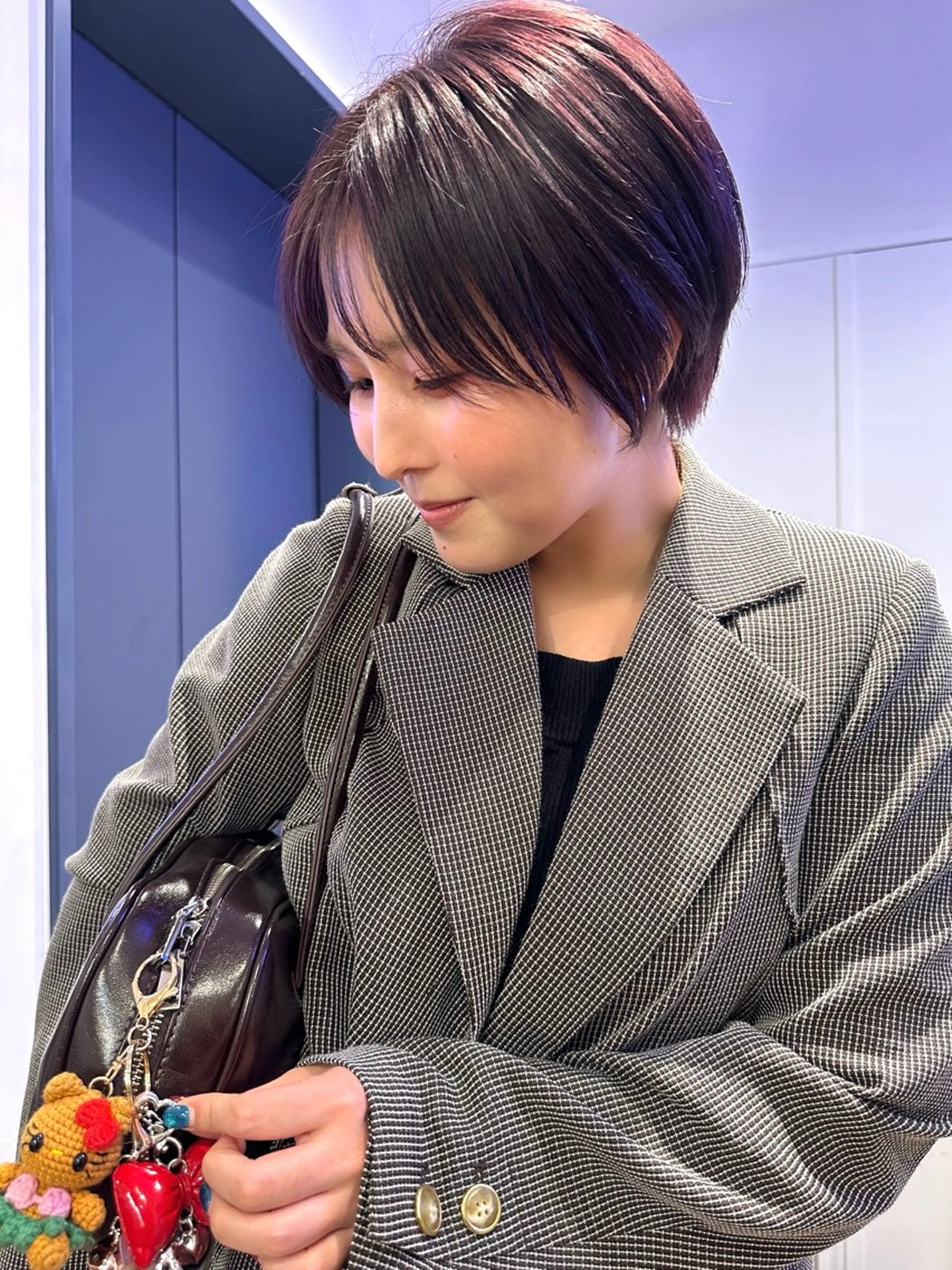 ショート 岩元 愛美のヘアスタイル