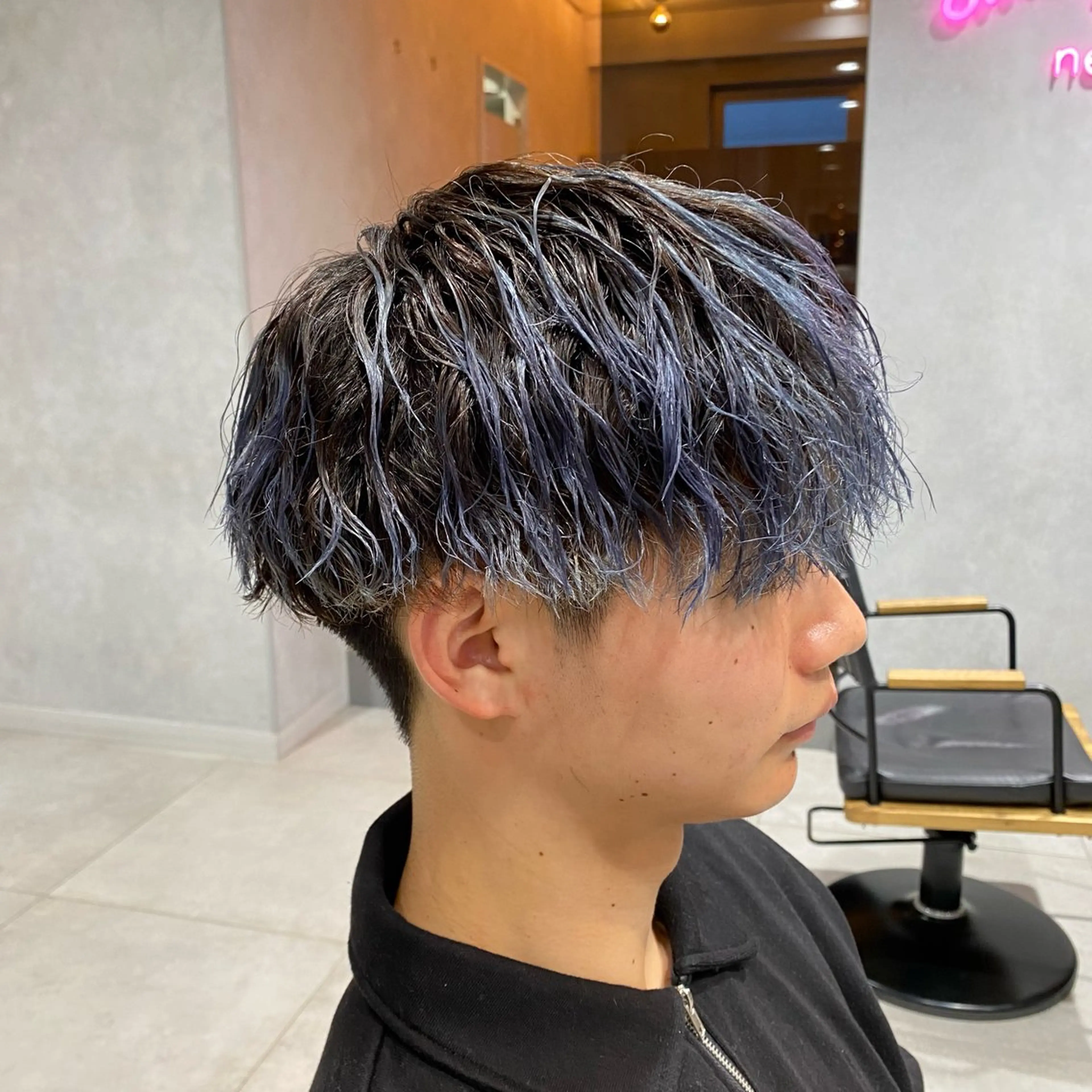 【初回~3回目まで】🍃メンズ限定クーポン🍂  カット+ケアパーマ(シャンプーブロー込🚿)の写真