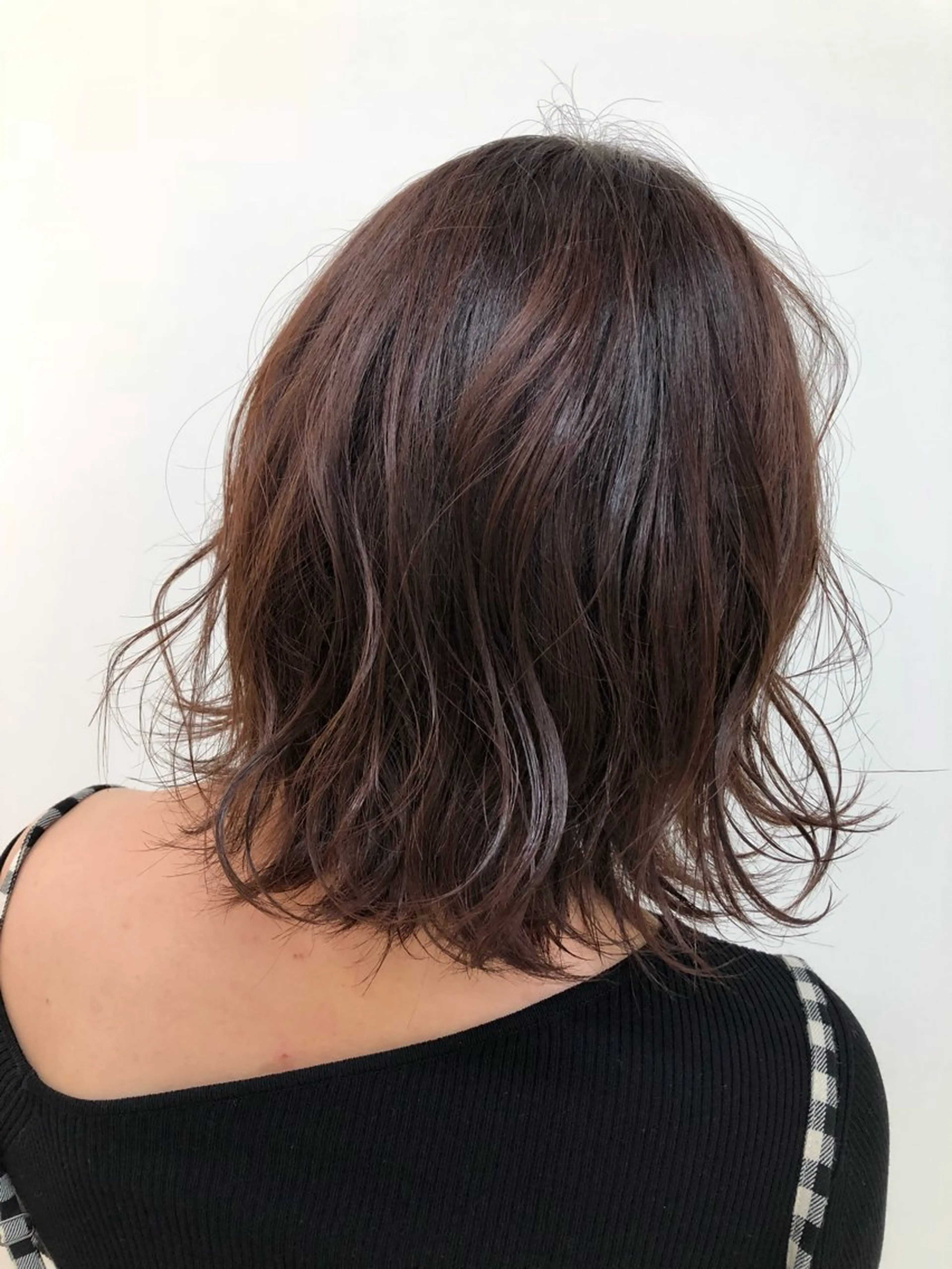 カット+カラー+ミルボンプレミアムトリートメント￥6980[A-7/京橋]の写真