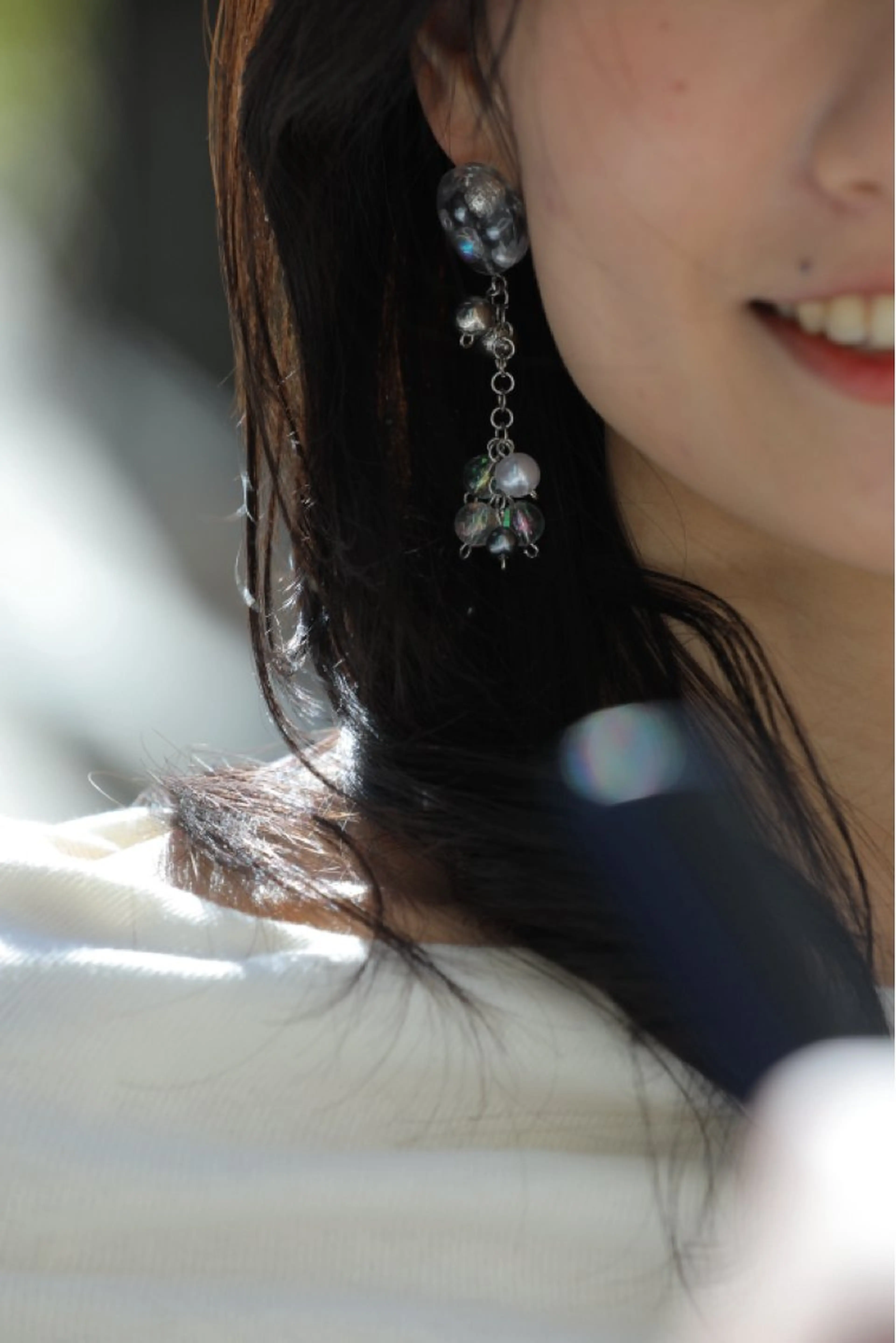 ミディアム ハイライト 髪質改善 小顔カット Endearing 銀座/レイヤーカットのヘアスタイル