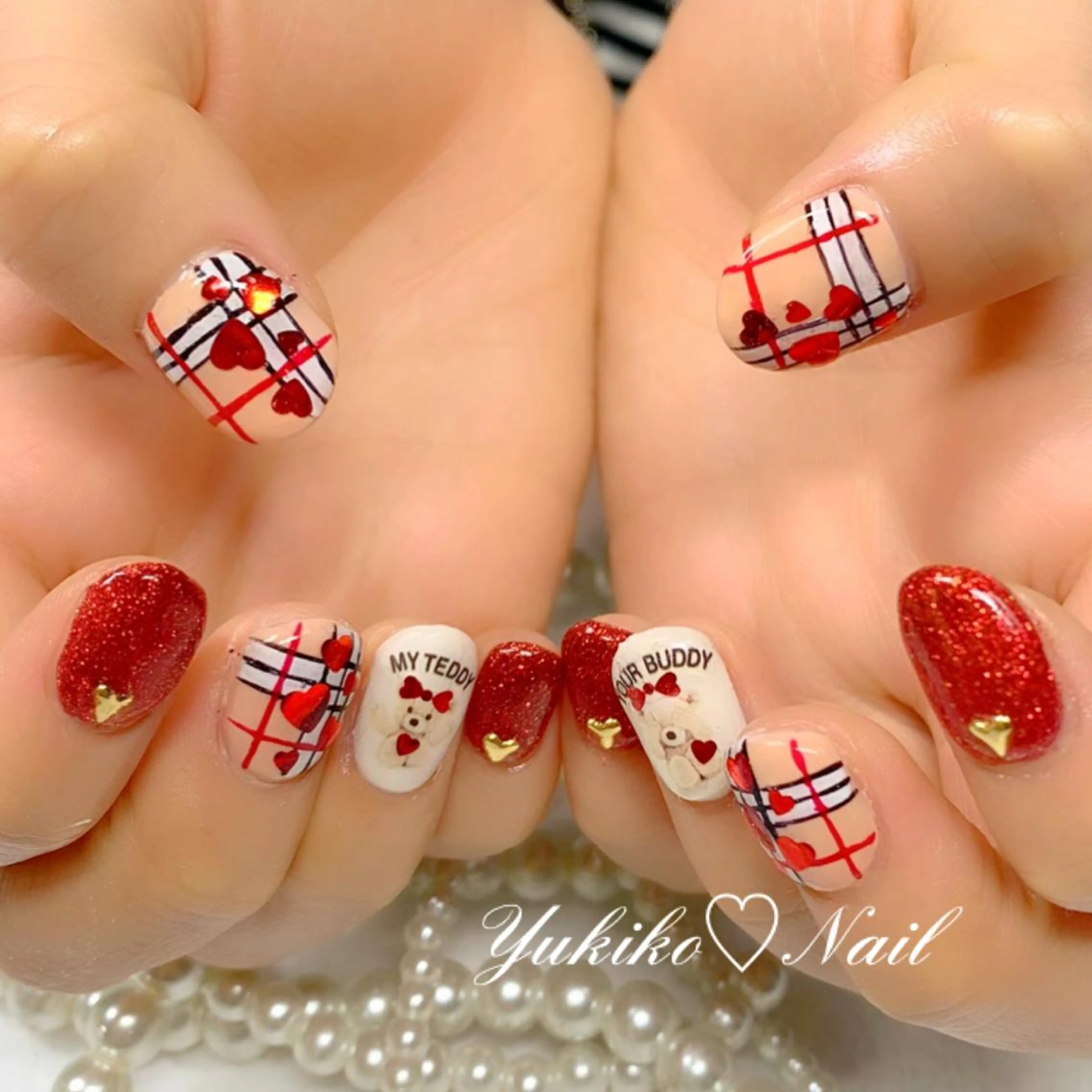 ネイル 持ち込み ハンドネイル ユキコ ネイルのネイルデザイン