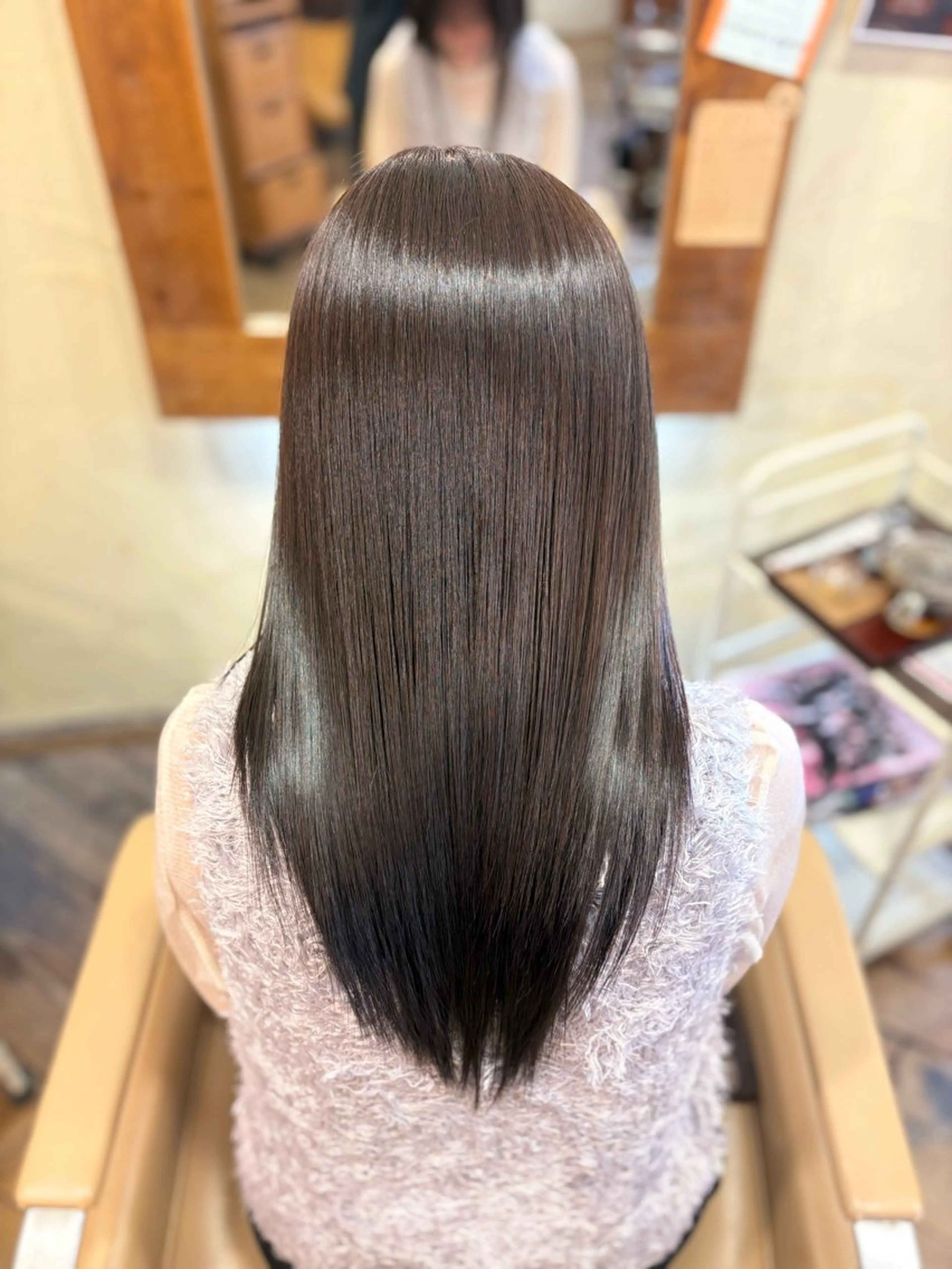 ロング カット トリートメント ヘアセット 柘植 雅大のヘアスタイル