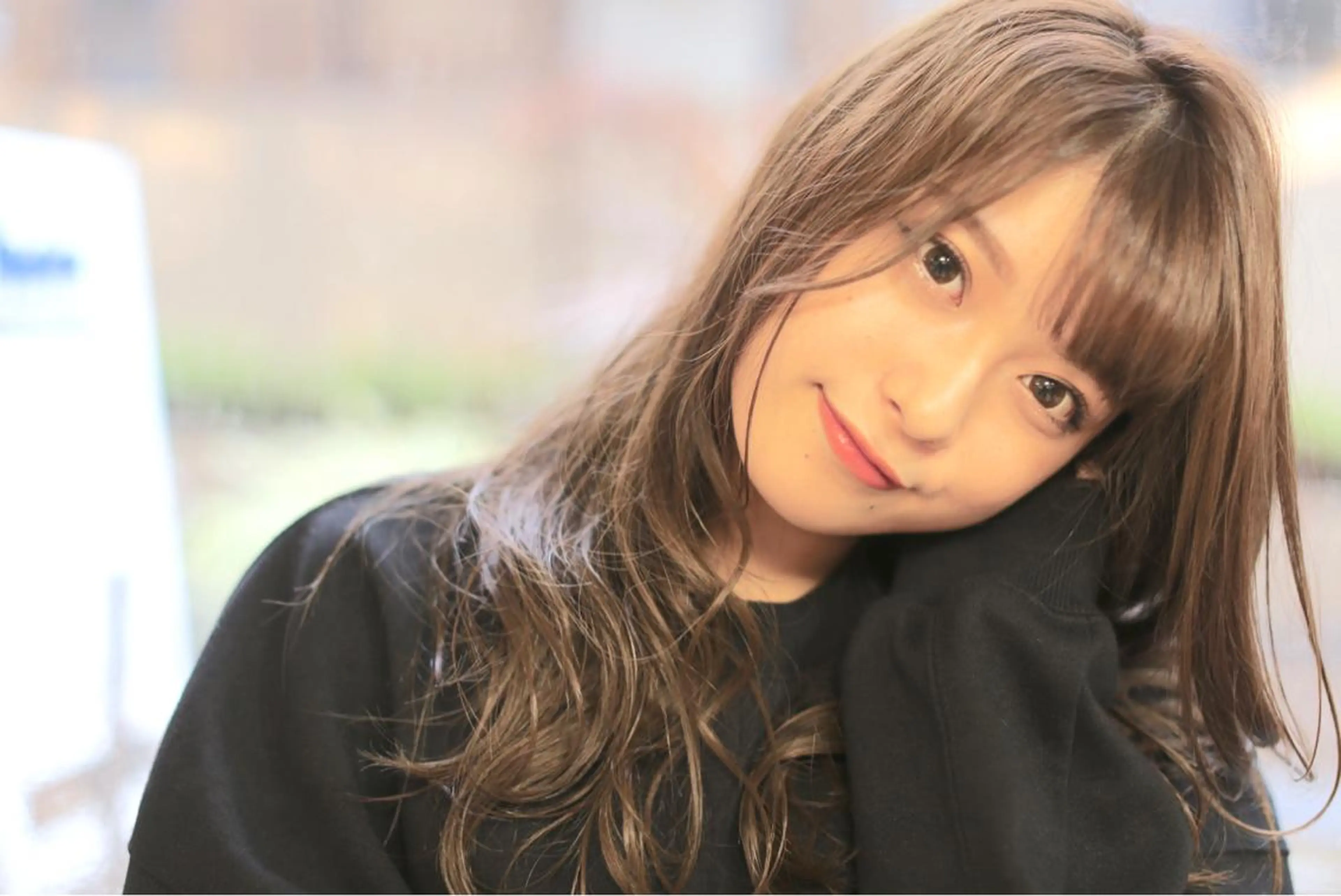 セミロング 永野 亮介のヘアスタイル