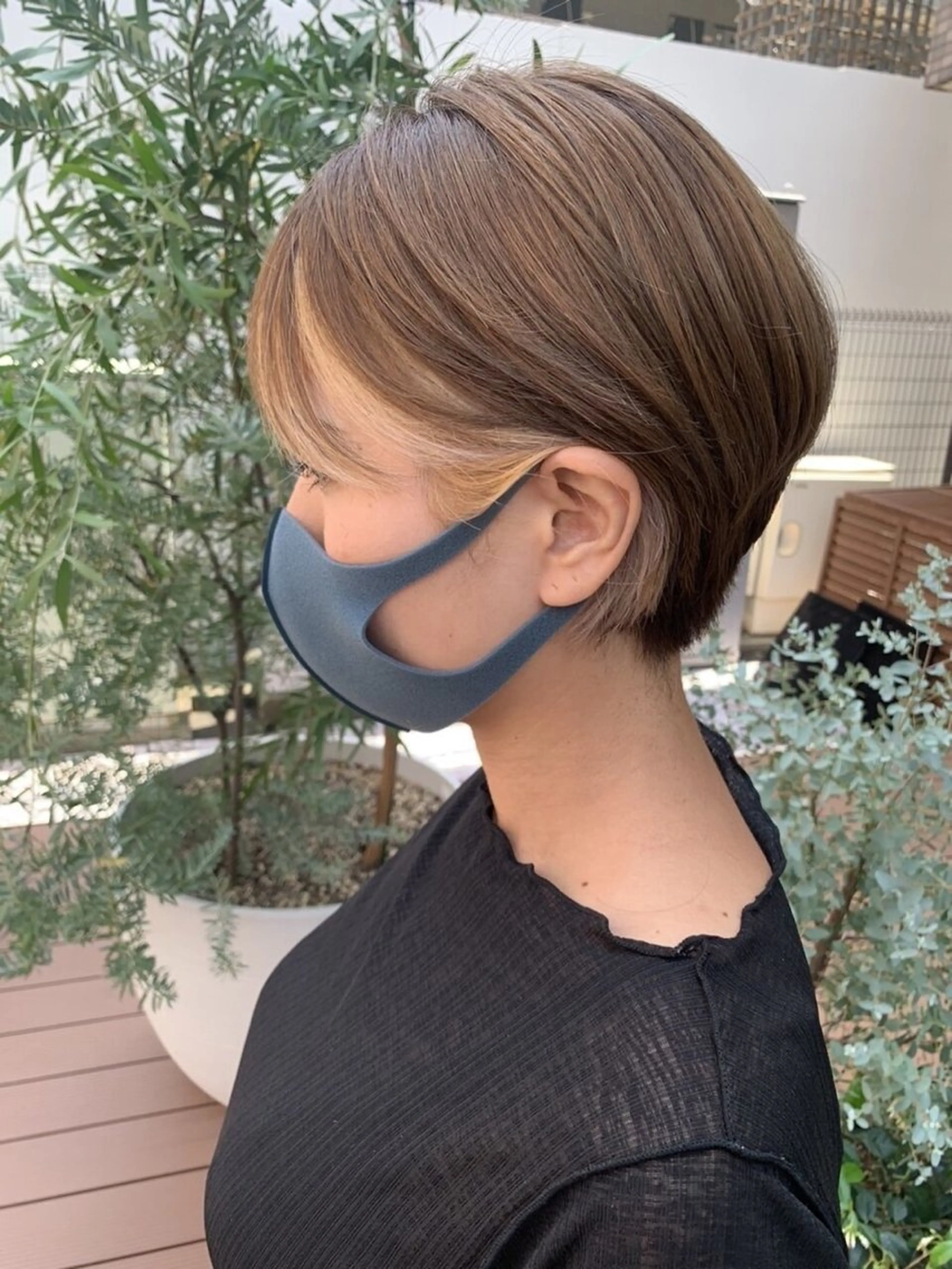 ショート カラー インナーカラー ショートヘア カット ヘアカラー 当日予約◎/縮毛矯正 /艶カラー/雨森大晃のヘアスタイル