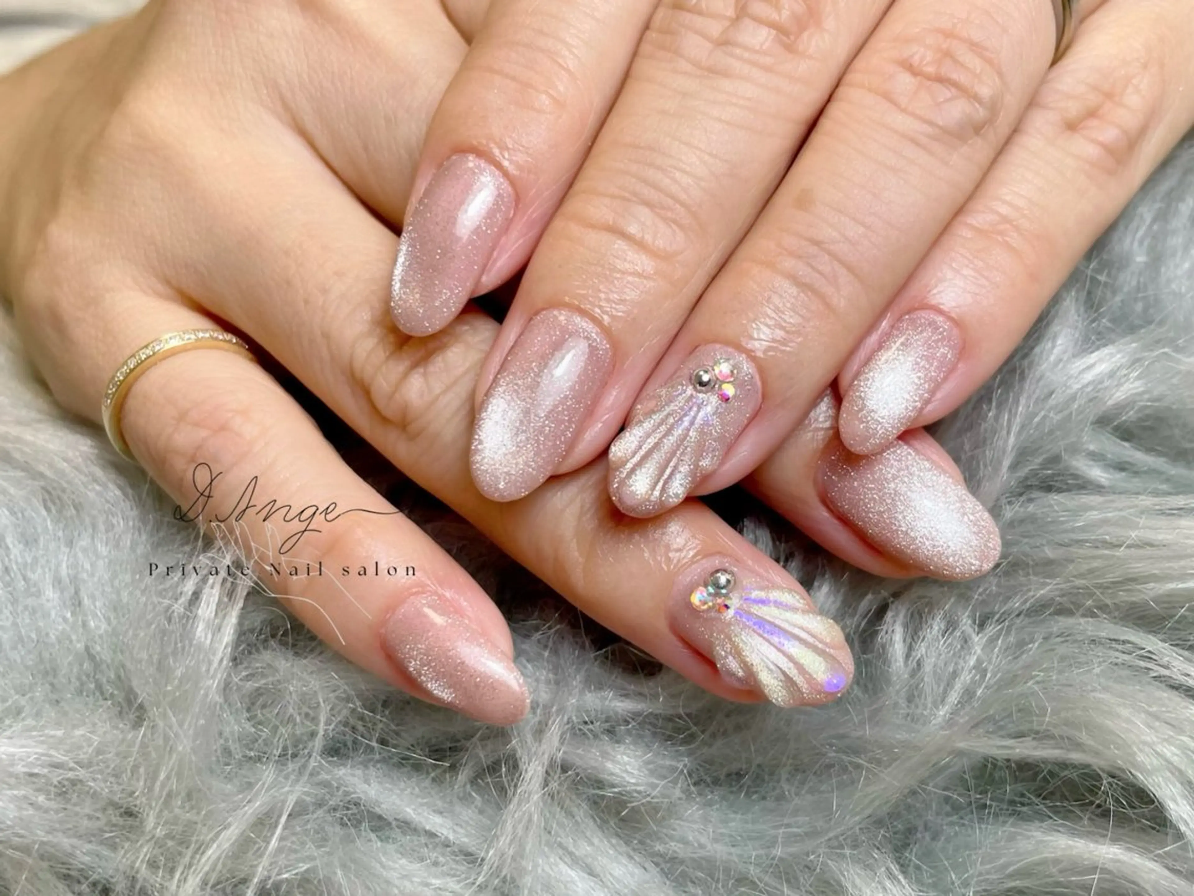 ミディアム D.Ange Nailのネイルデザイン
