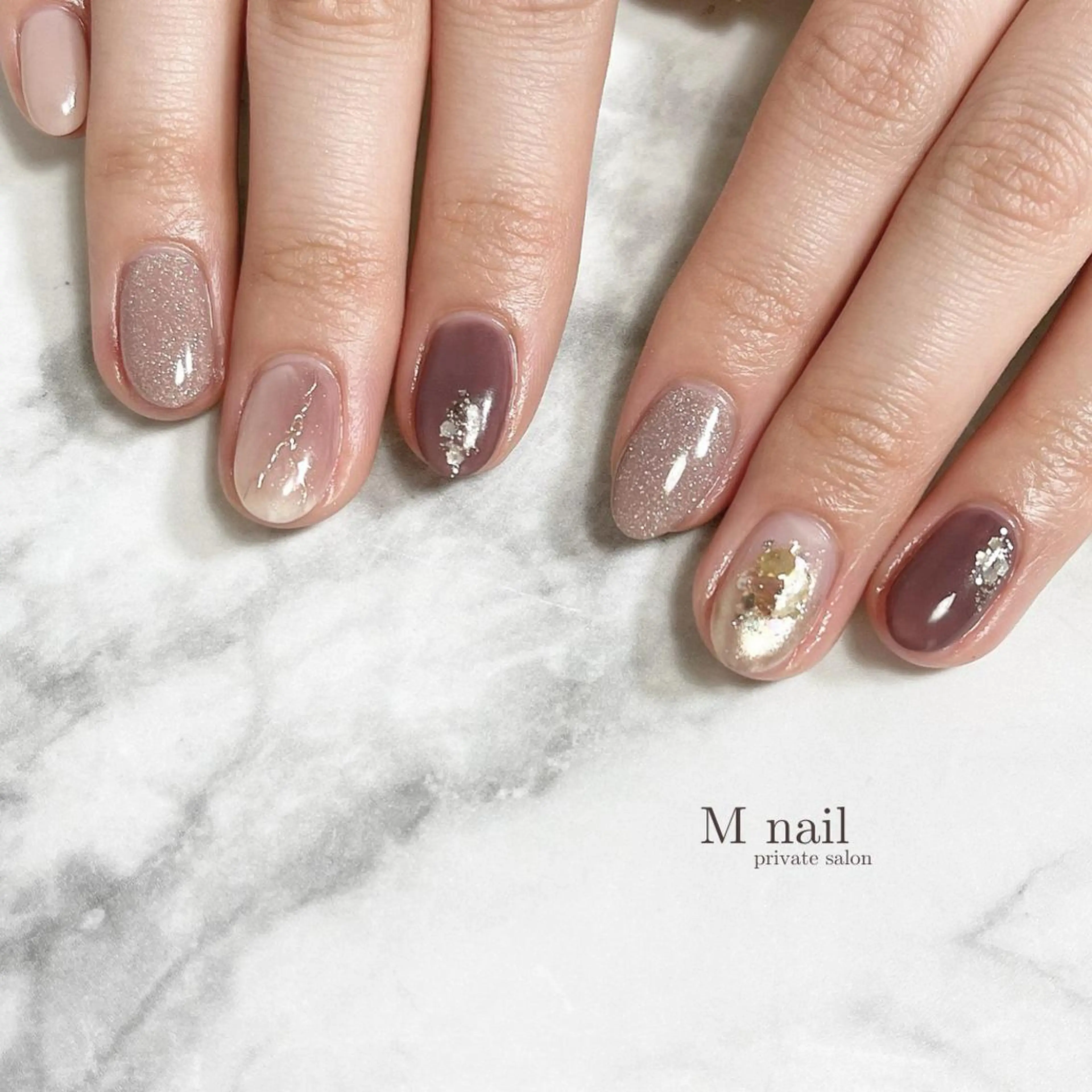 ネイル ハンドネイル M　nail所属・M nailのネイルデザイン