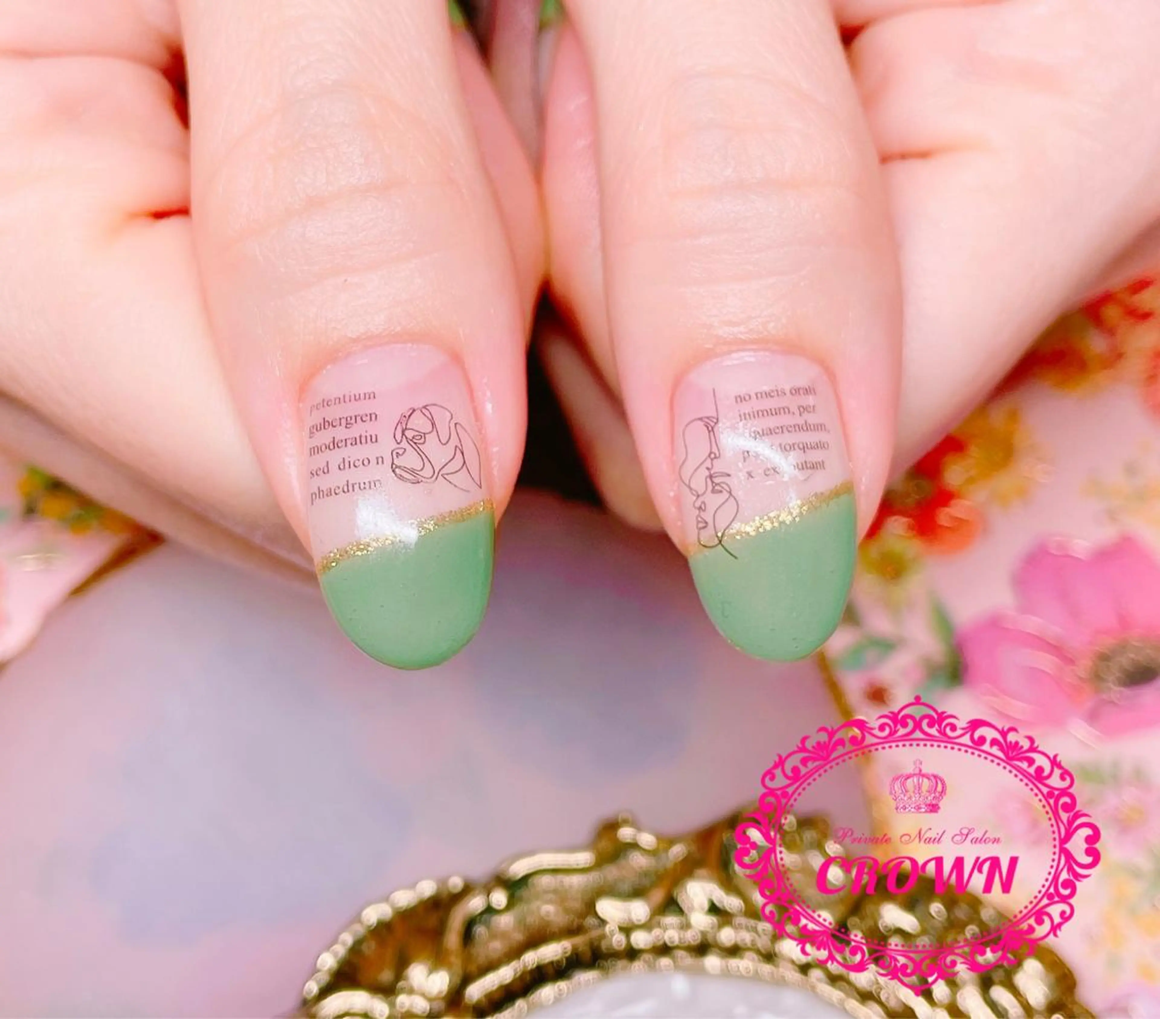 ネイル CROWN プライベートサロンのネイルデザイン
