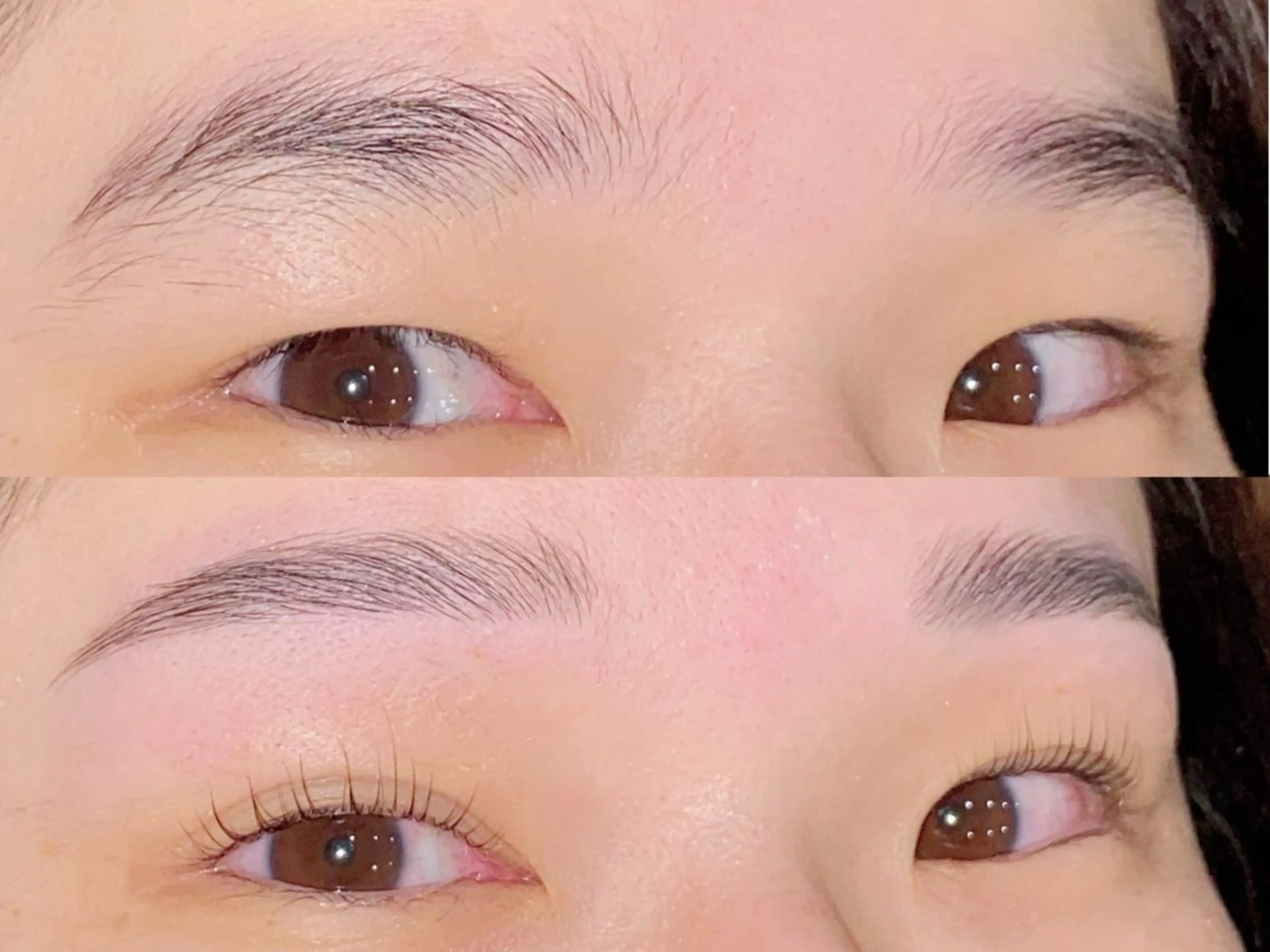 ハリウッドブロウリフト×まつ毛パーマ¥9000🐳💙同時施術可能の写真