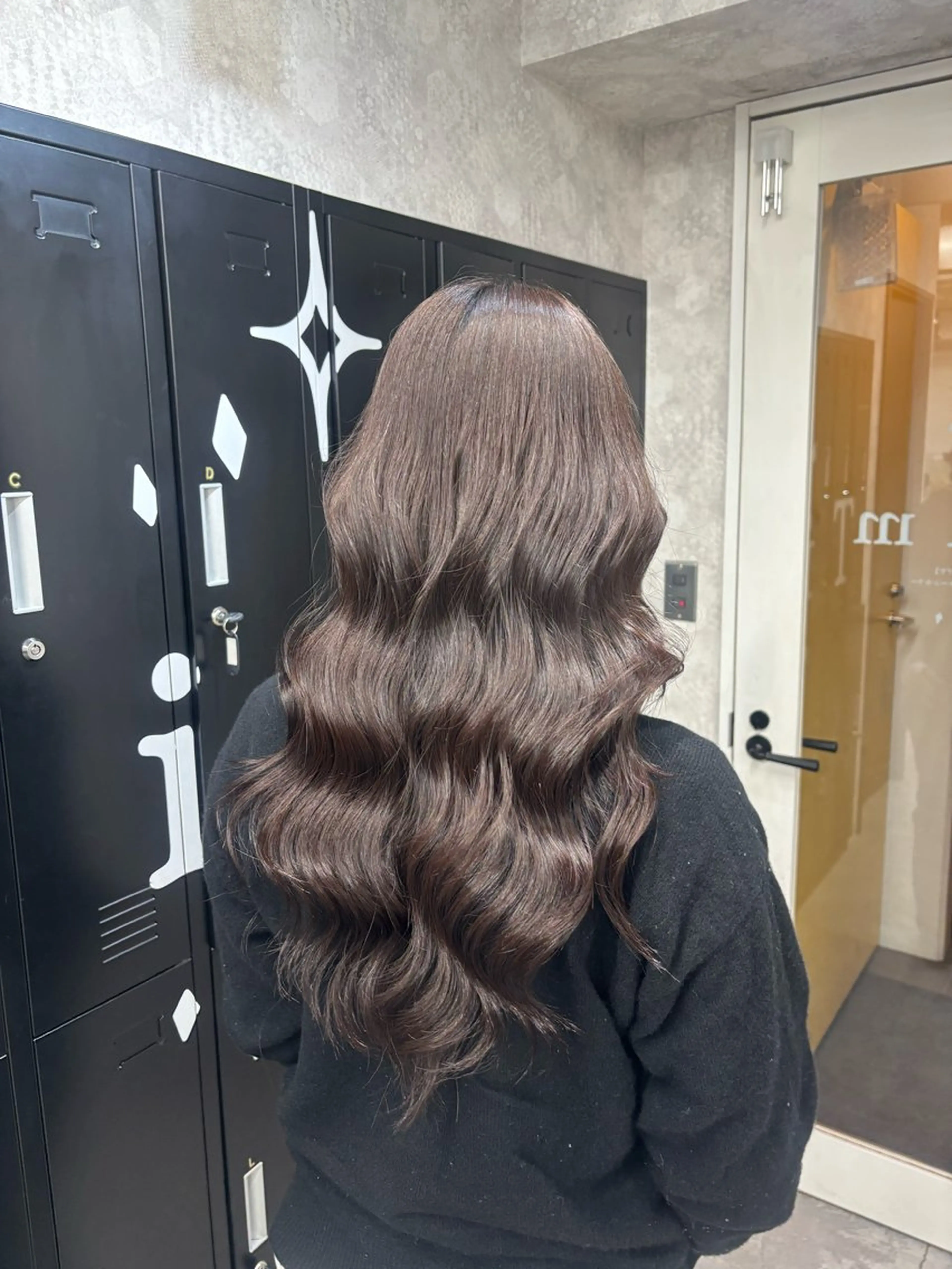 ロング カラー カット ヘアカラー ギャル/ハイトーン 特化/ルイヤのヘアスタイル