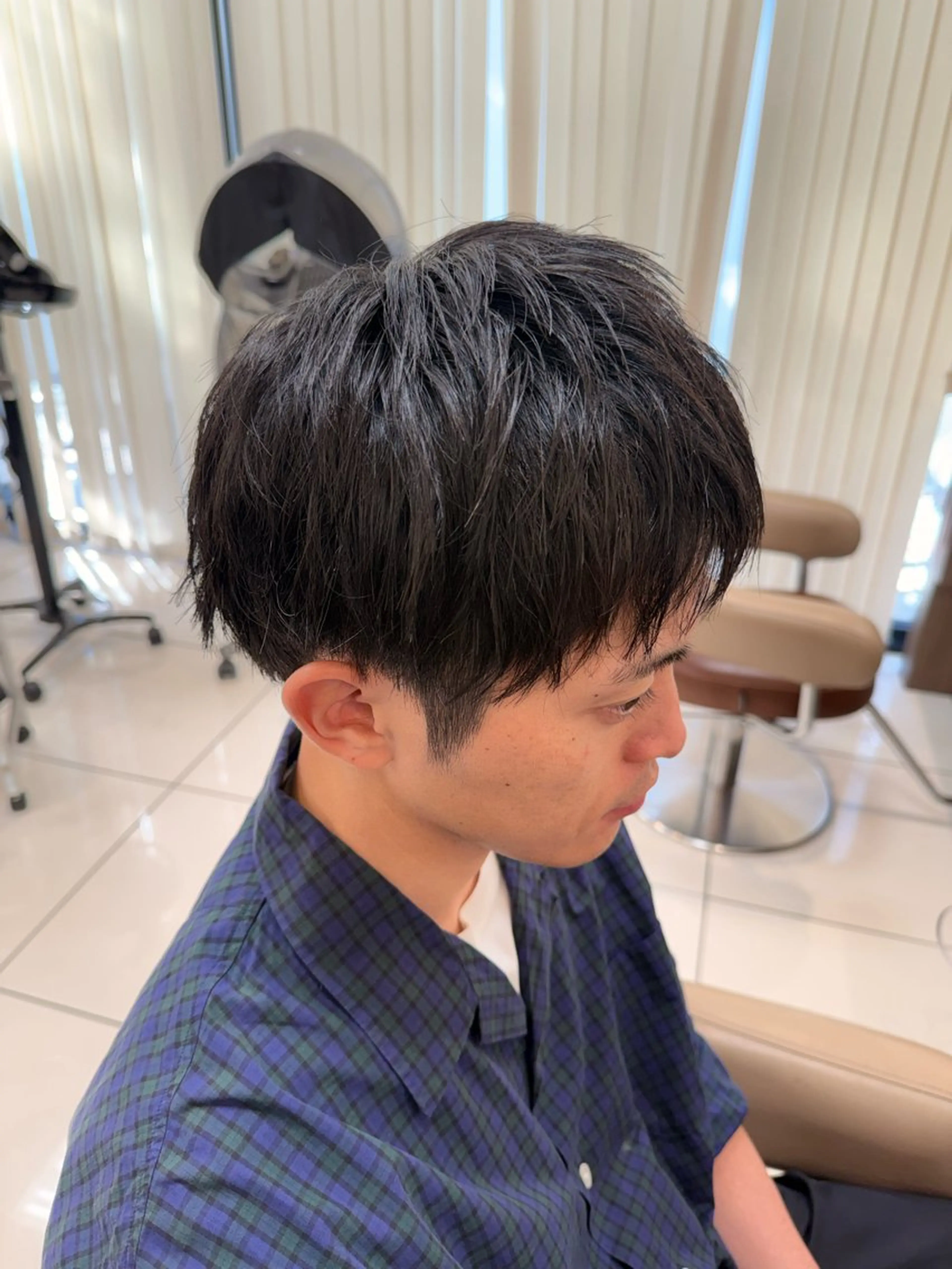 メンズ 吉田 愛子のヘアスタイル