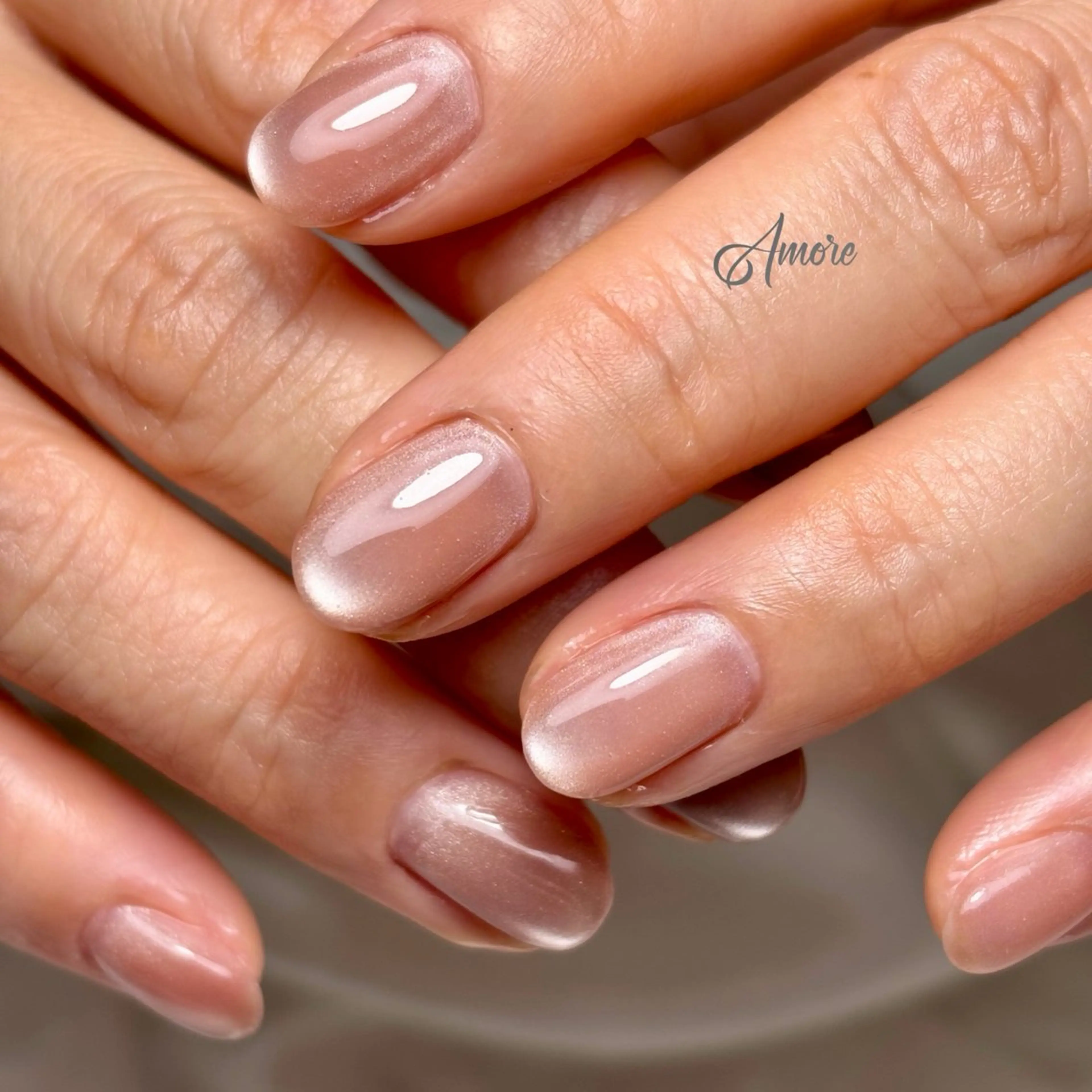 ネイル ジェルネイル キラキラネイル 韓国ネイル マグネットネイル パラジェル You kyehwaのネイルデザイン