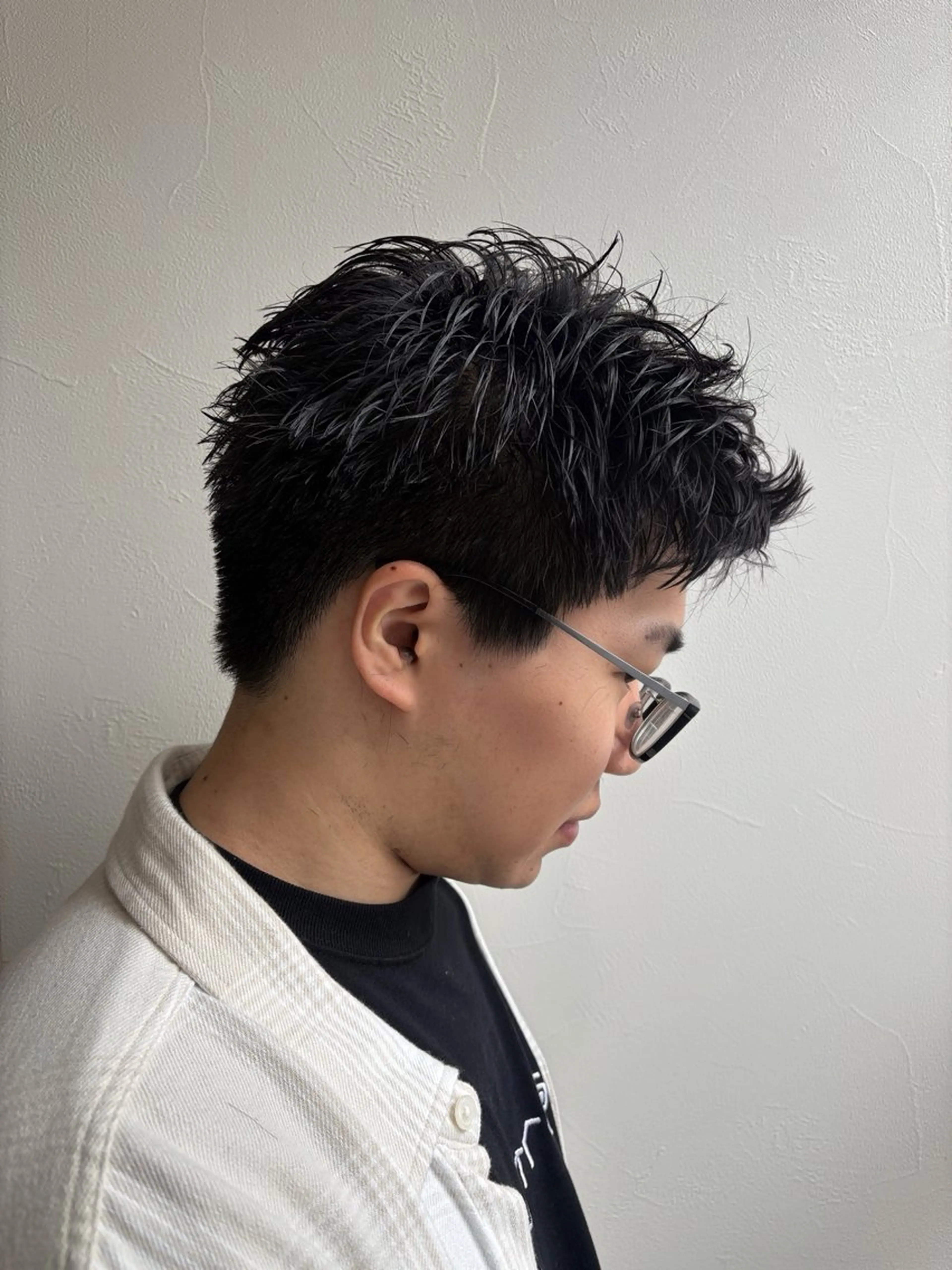 ショート ヘアアレンジ メンズ スパイキーショート ショートヘア カット 垢抜けメンズカット/ 毛流れパーマ/ユウトのヘアスタイル