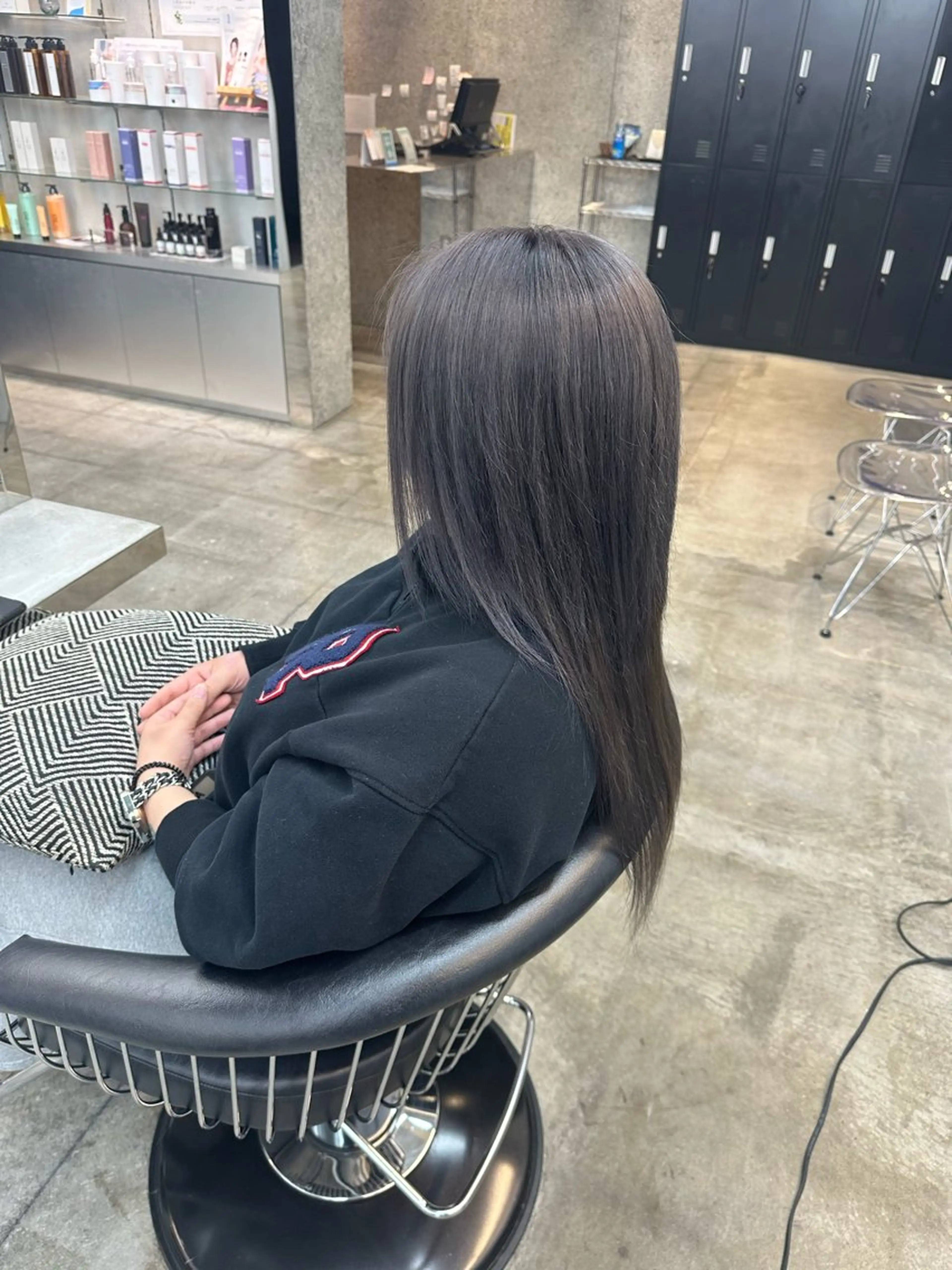 ロング カラー 鈴木 杏奈のヘアスタイル