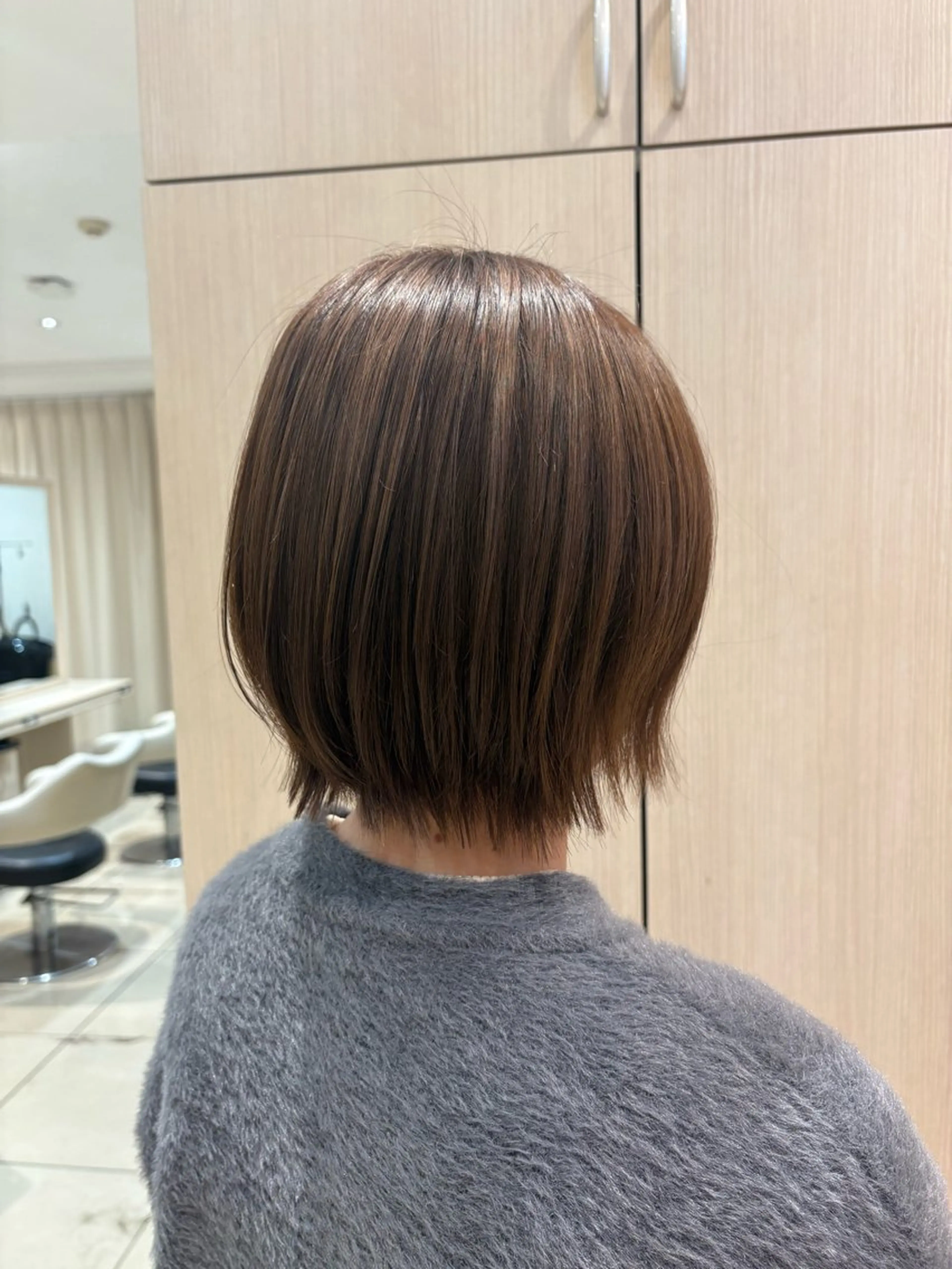 ショート ショートボブ ボブ ショートヘア 外ハネヘア 山田 桃華のヘアスタイル