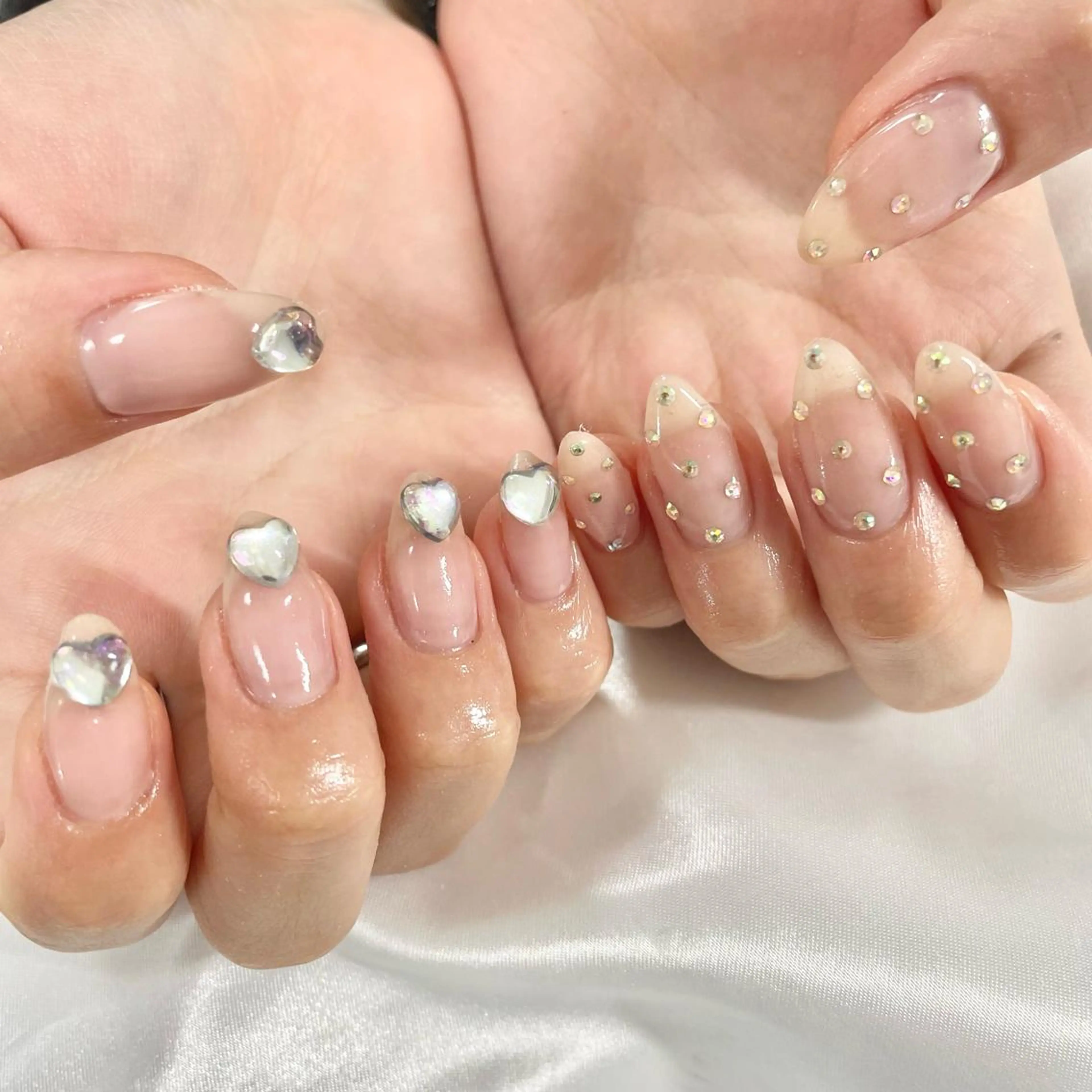 ネイル クリアネイル ハンドネイル フットネイル 🎀AYAKO 🎀中韓ネイルのネイルデザイン