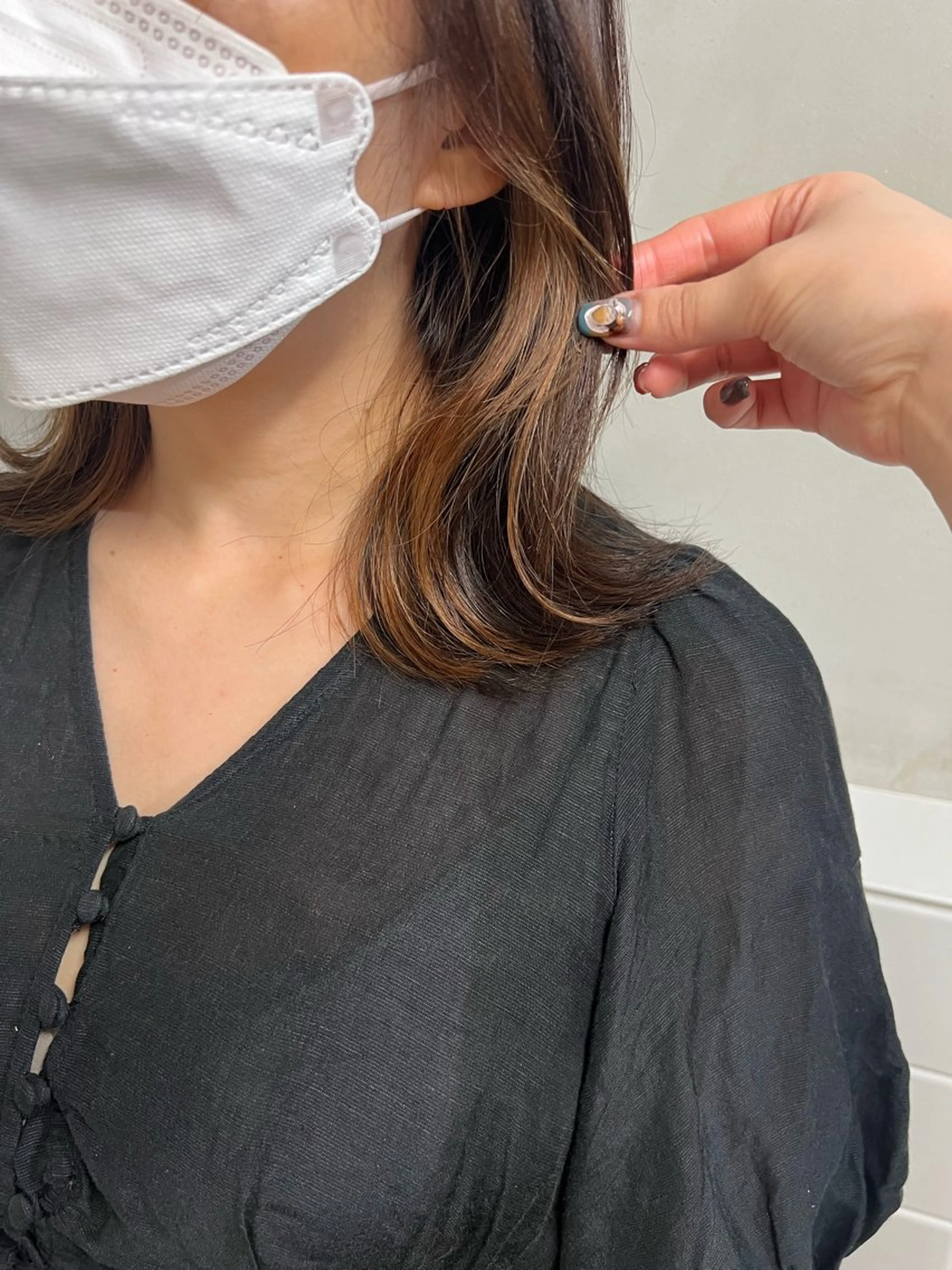 ミディアム RINA 【Loem】のヘアスタイル