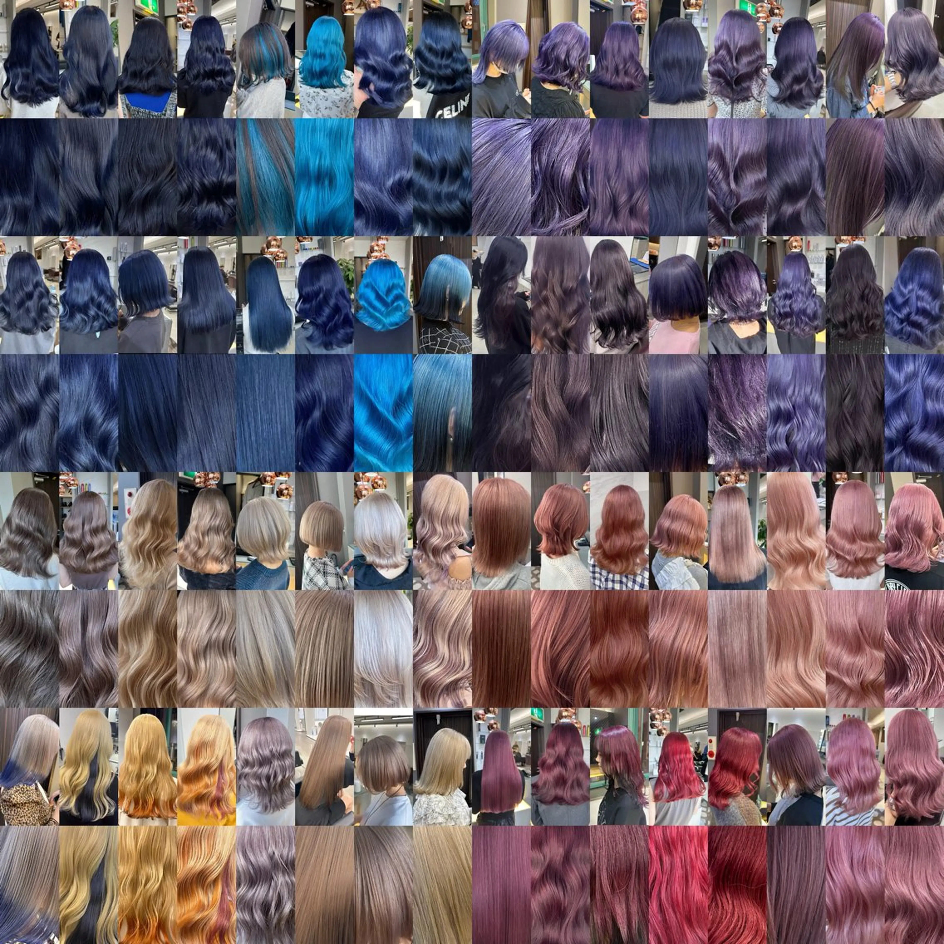 ミディアム カラー ヘアカラー トリートメント jill by gisel＿奥家のヘアスタイル