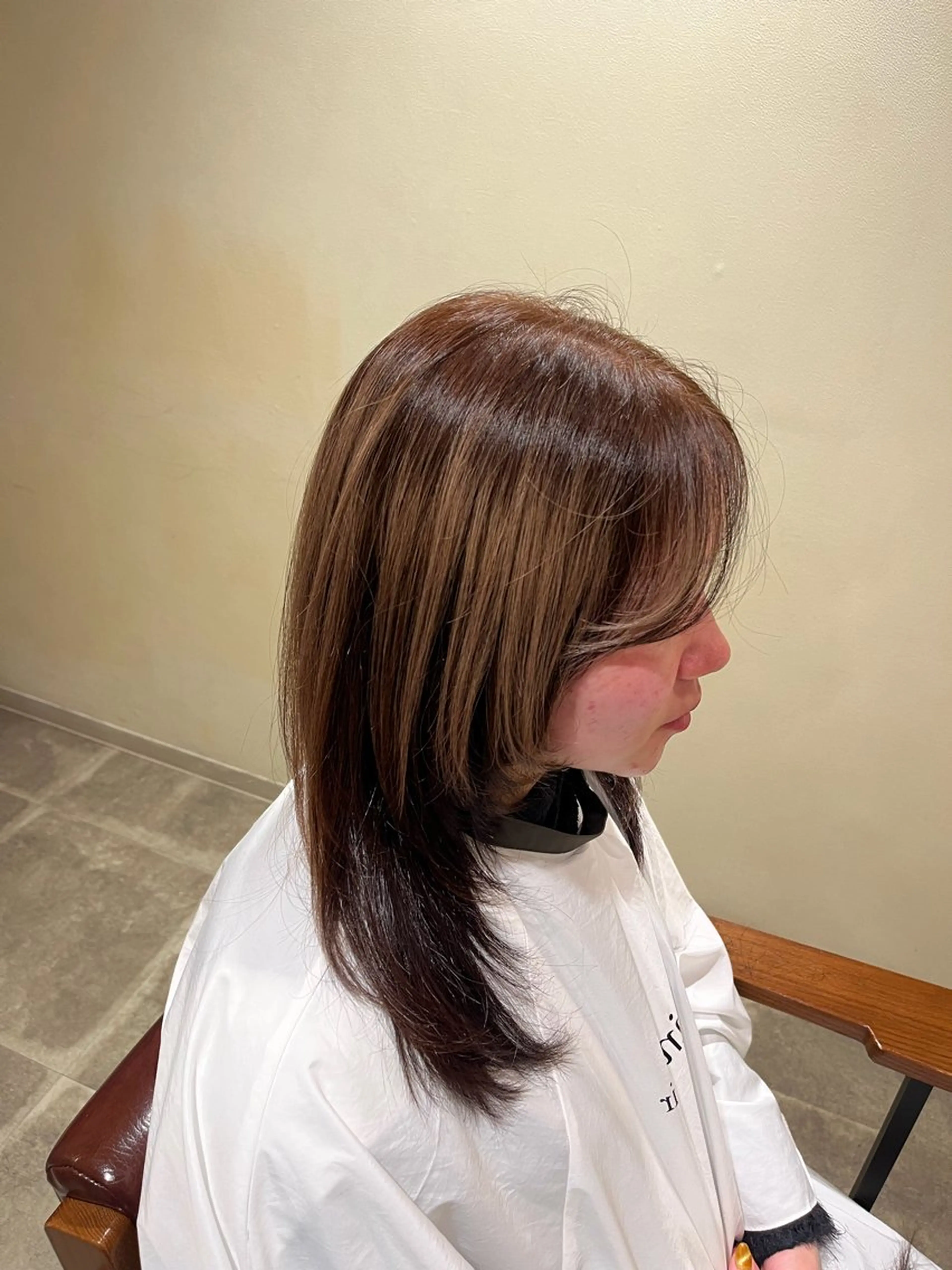 ロング カラー 西村 さくらのヘアスタイル