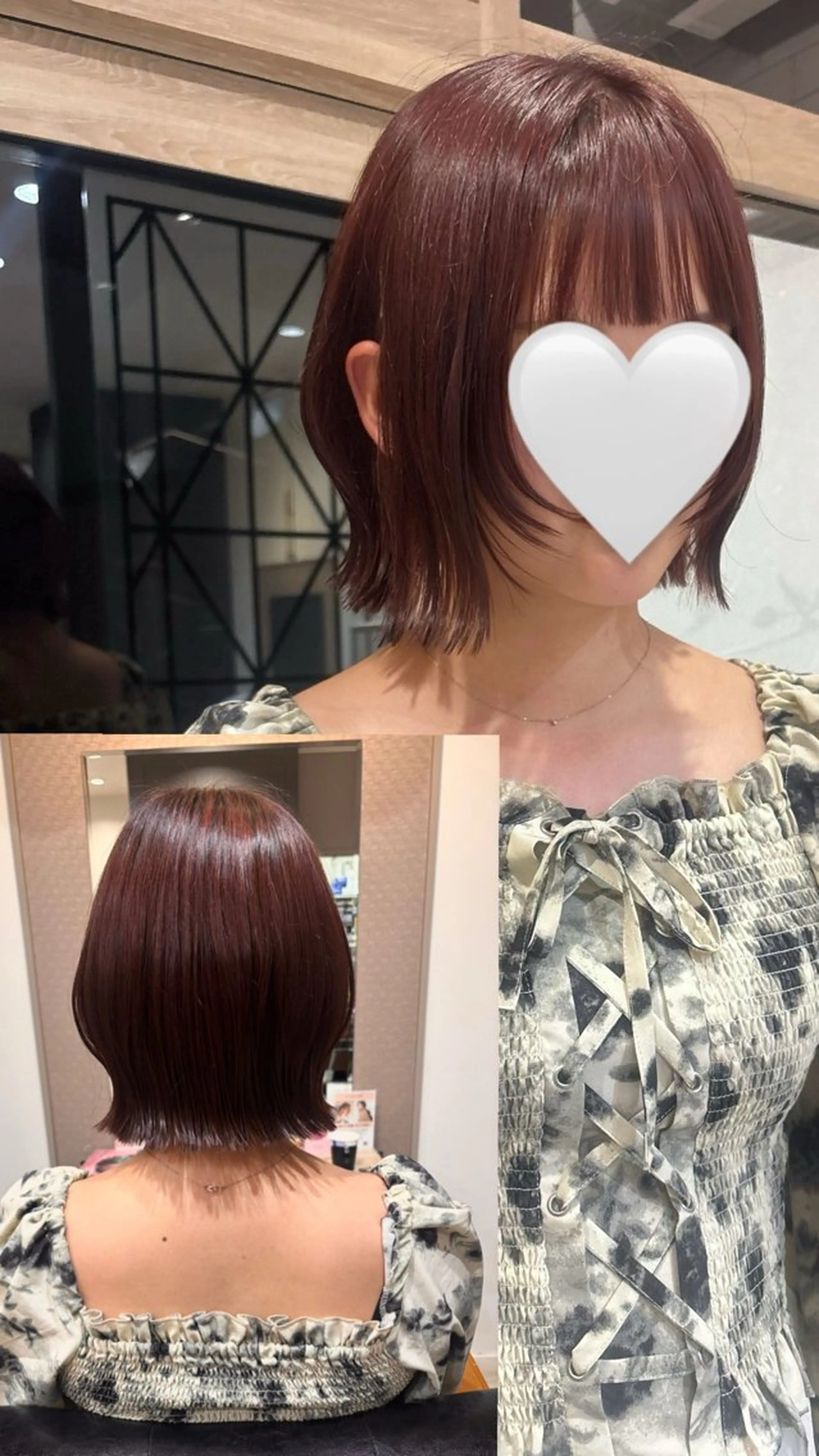 ショート ボブレイヤー ボブ レイヤーカット 大橋 彩香のヘアスタイル