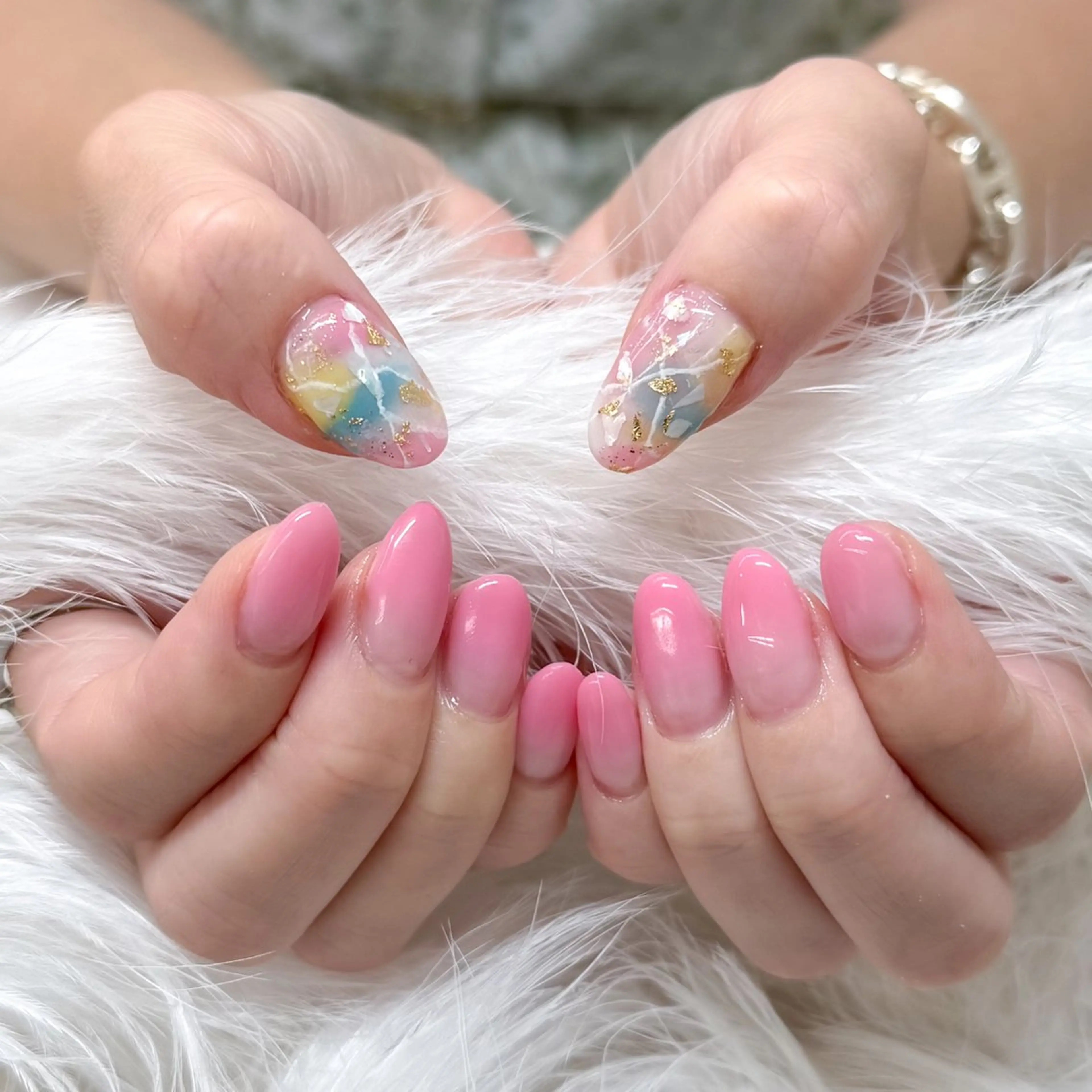 【オフ有】ハンド ワンポイントアートコース🎀 パラジェル変更可♥ 葛西/西葛西の写真